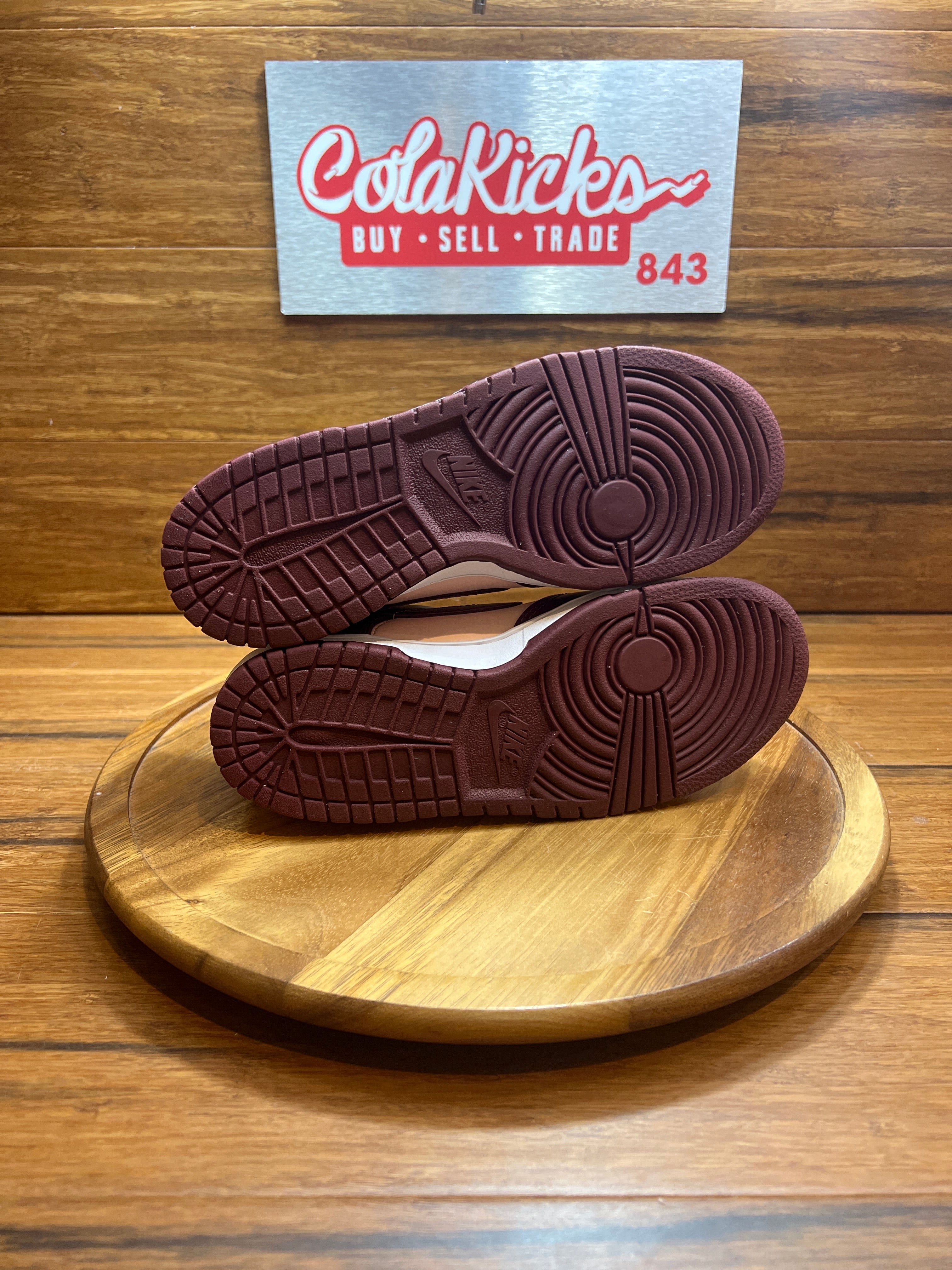 Nike Dunk Low Dark Team Red Echo Pink (GS)