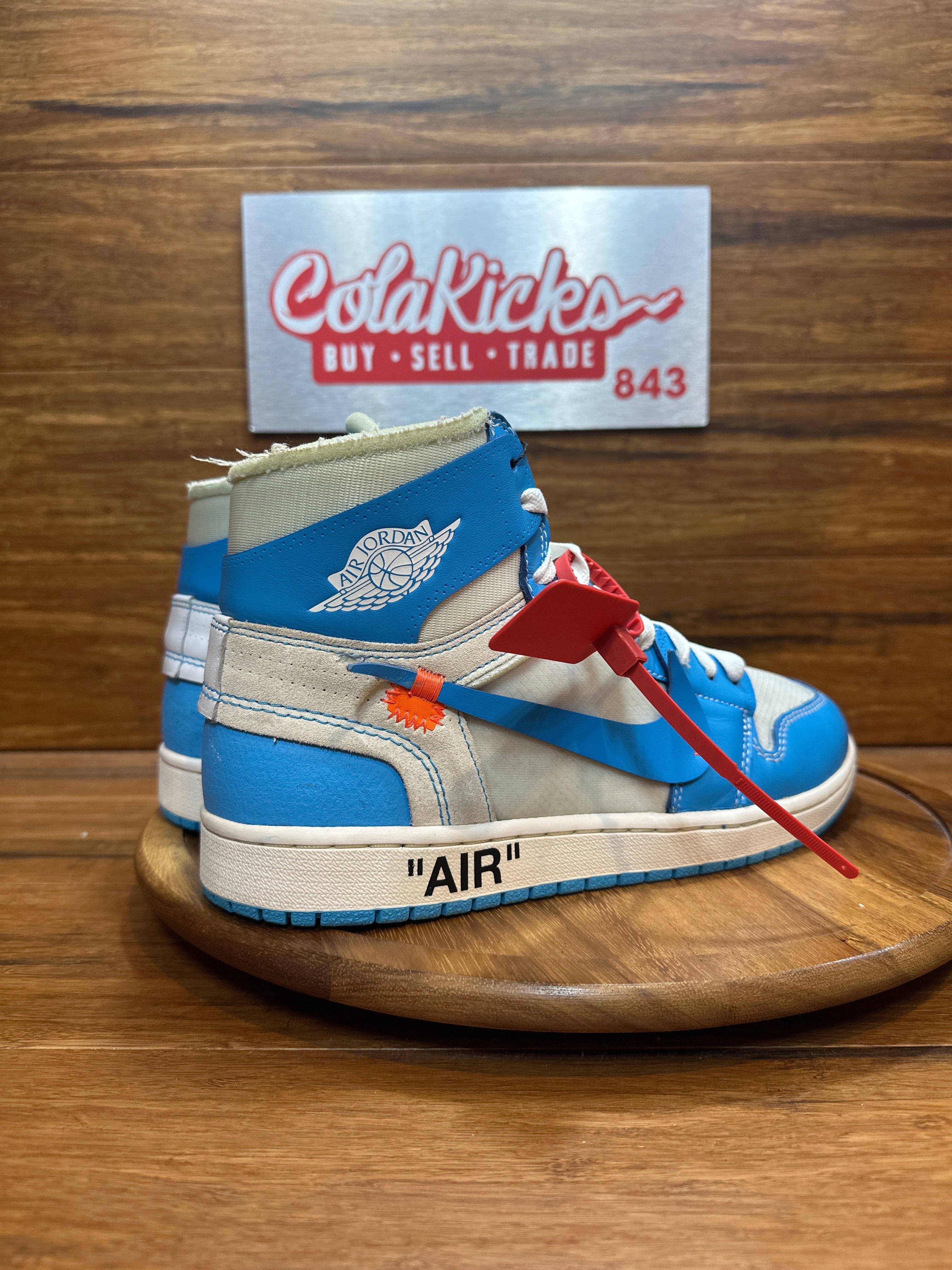 Jordan 1 Retro High Off-White University Blue