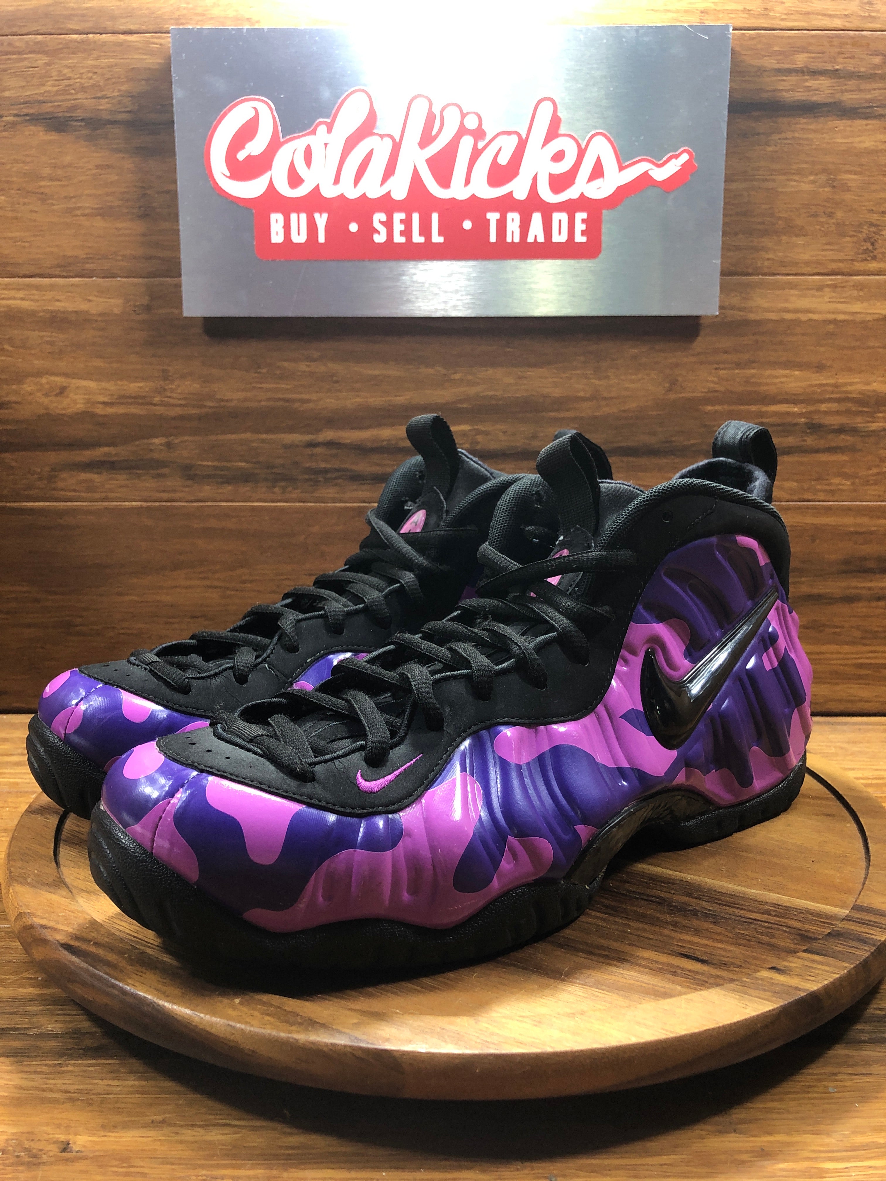 Nike Air Foamposite Pro Purple Camo