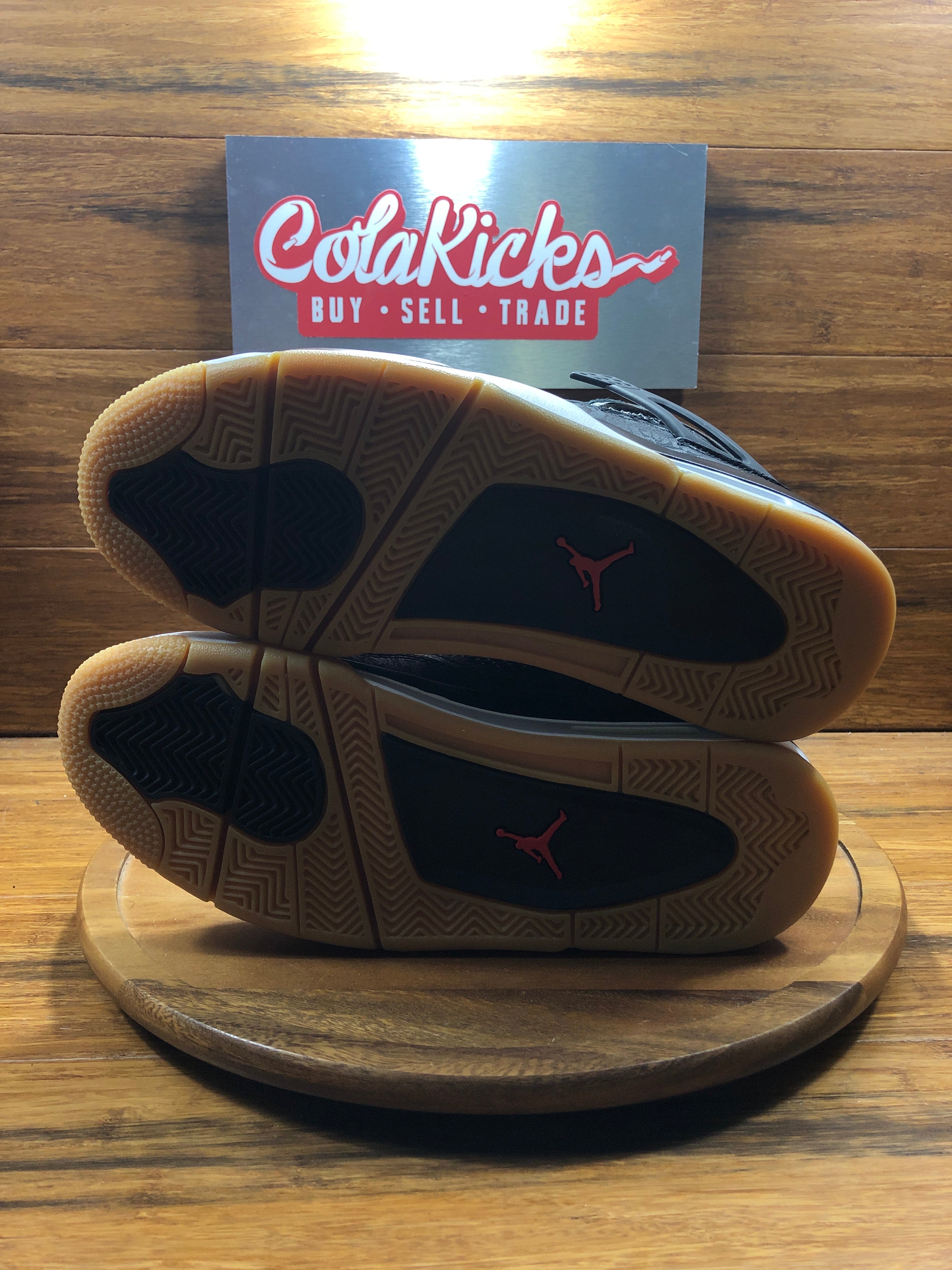 Jordan 4 Retro Laser Black Gum