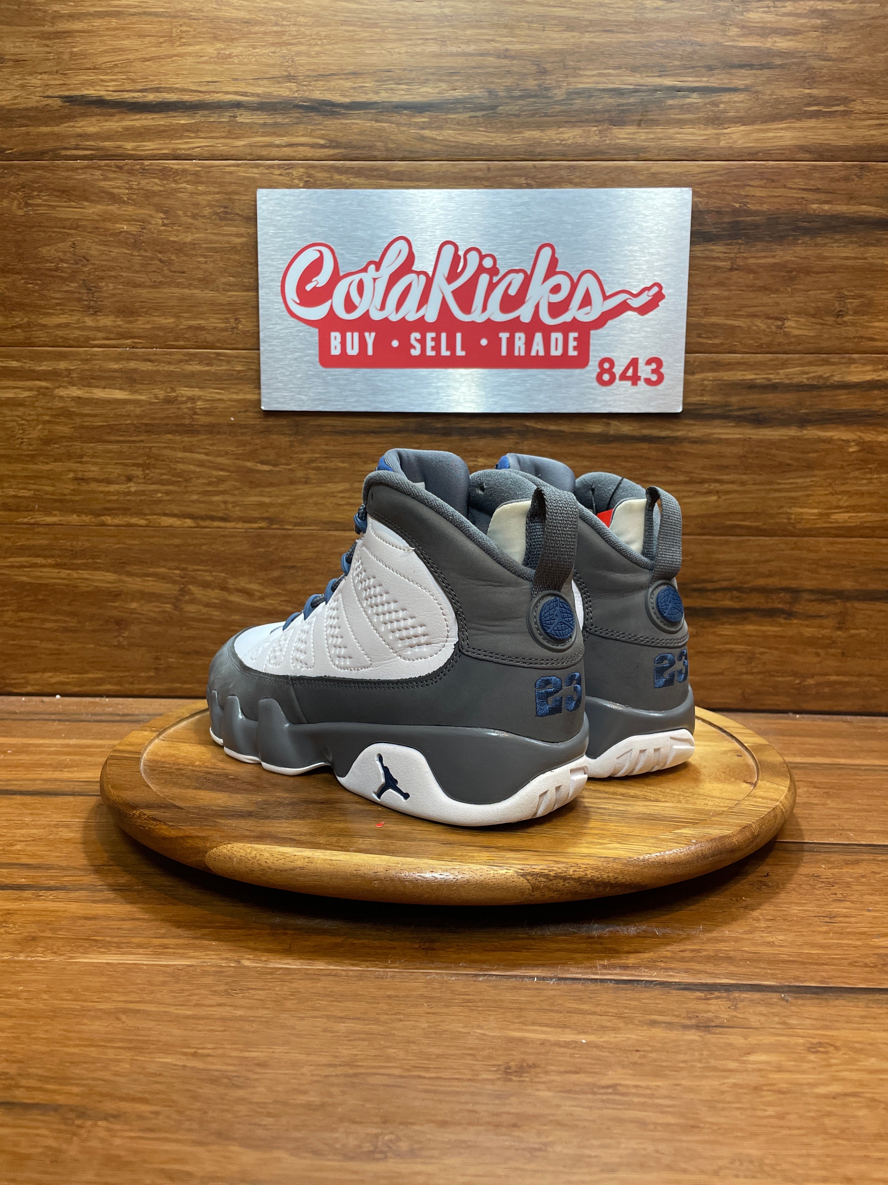 Jordan 9 Retro Flint Grey French Blue (2026) (GS)