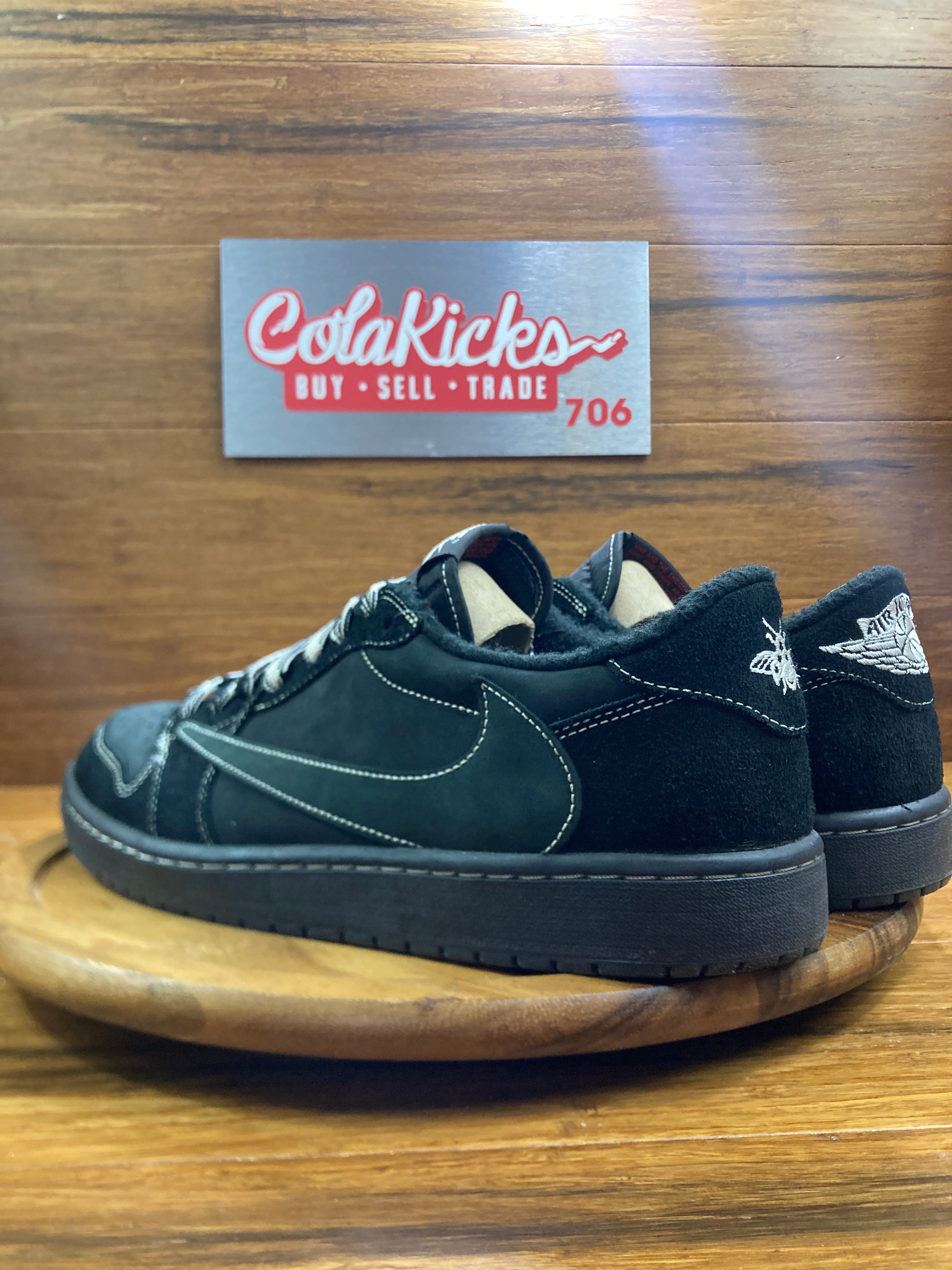 Jordan 1 Retro Low OG SP Travis Scott Black Phantom