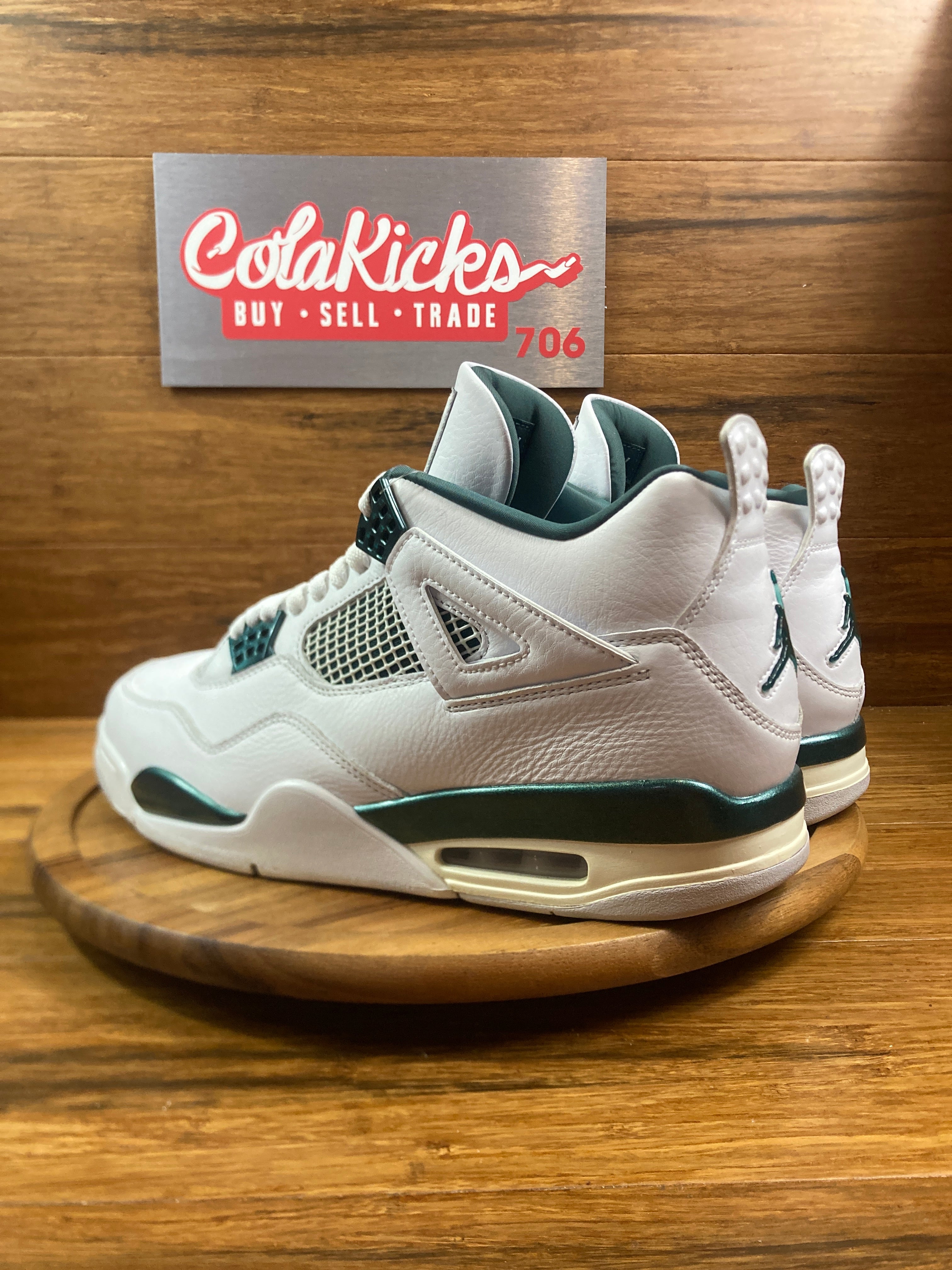 Jordan 4 Retro Oxidized Green