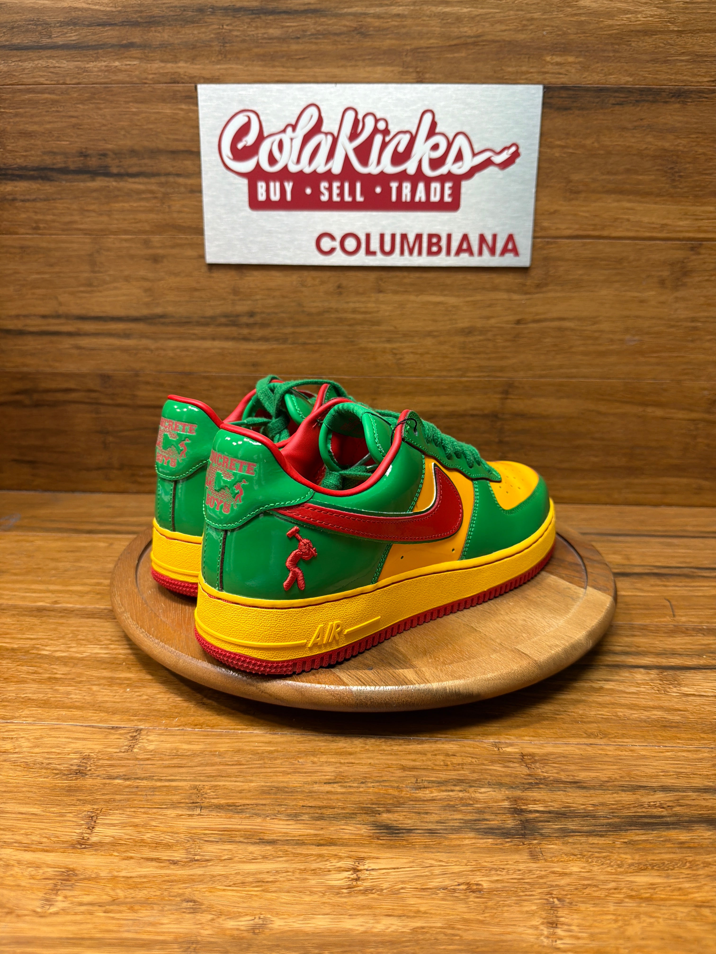 Nike Air Force 1 Low Lil Yachty Concrete Boys Lucky Green