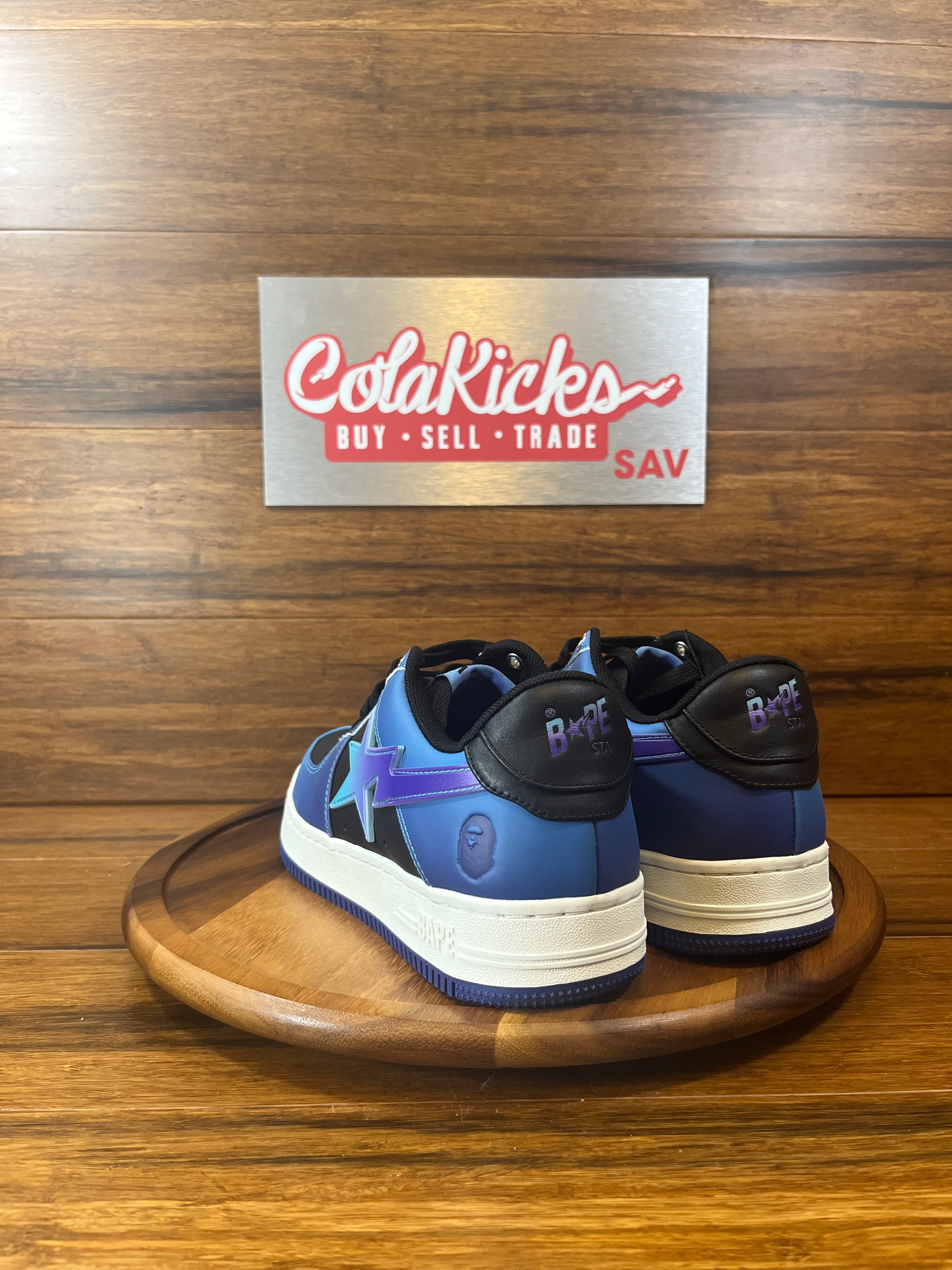 A Bathing Ape Bape Sta Blue Gradation