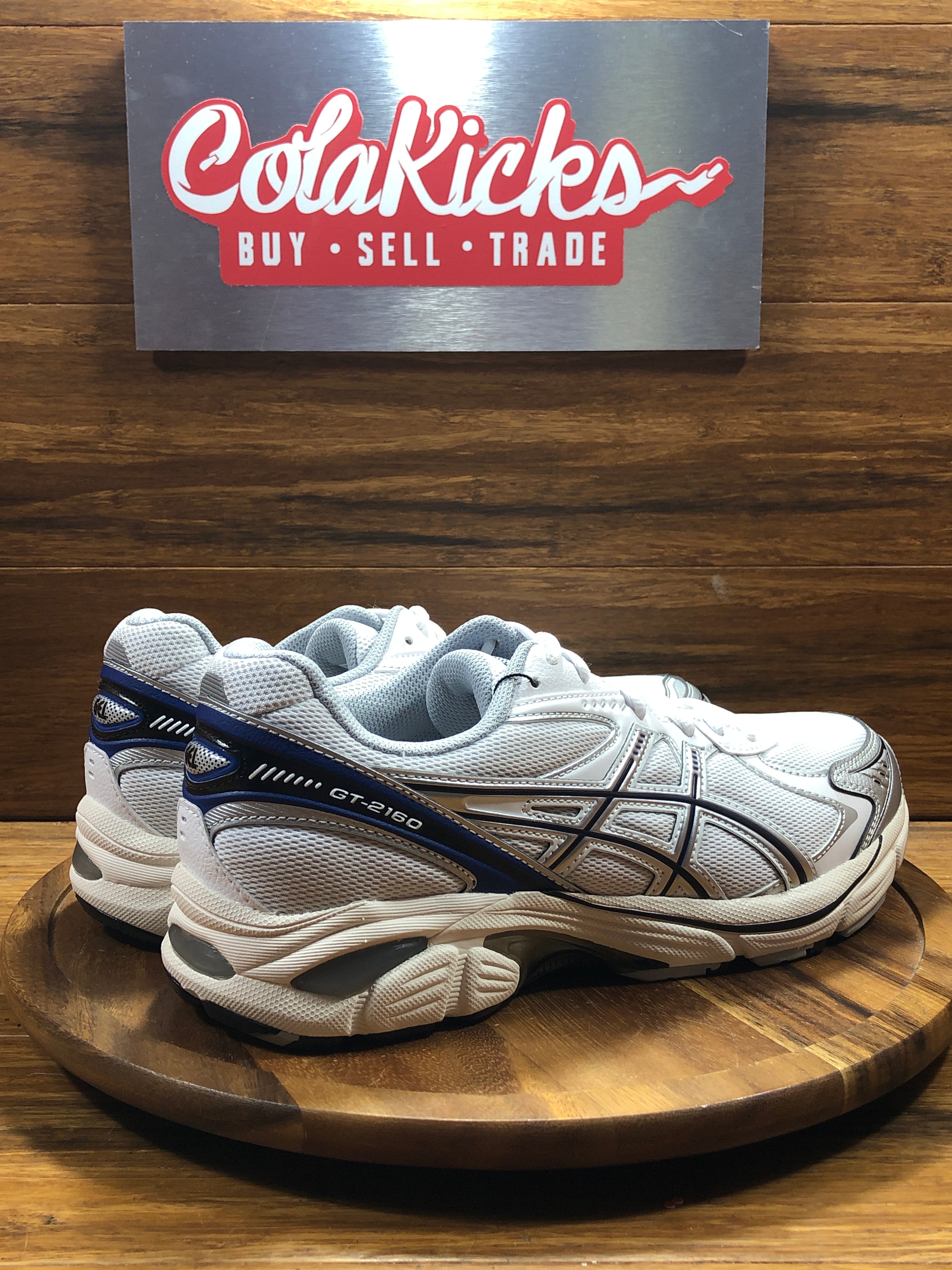 ASICS GT-2160 White Deep Marine