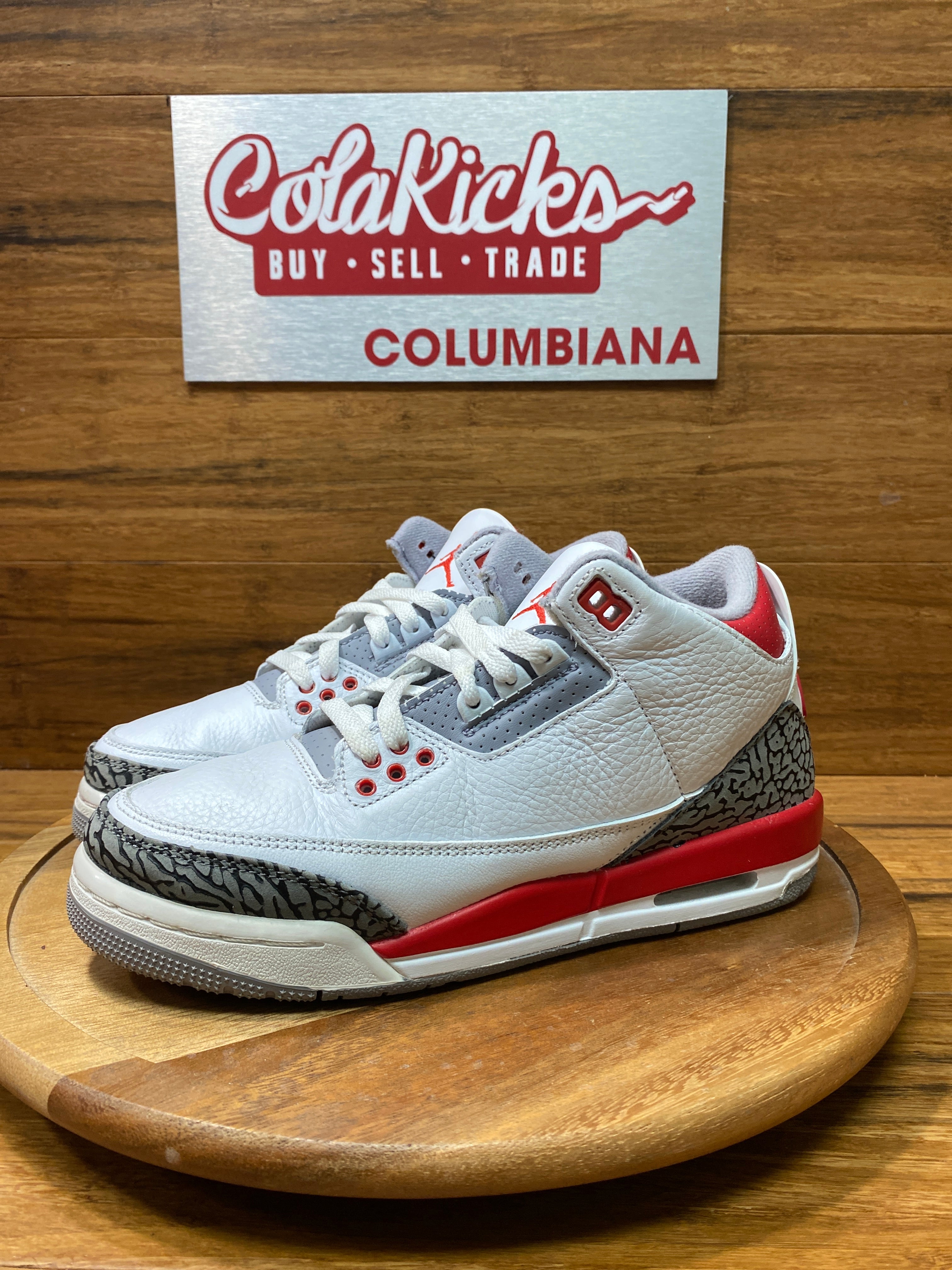 Jordan 3 Retro Fire Red (2022) (GS)