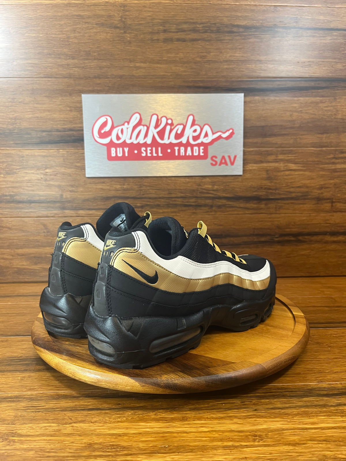 Nike Air Max 95 OG Black Metallic Gold White