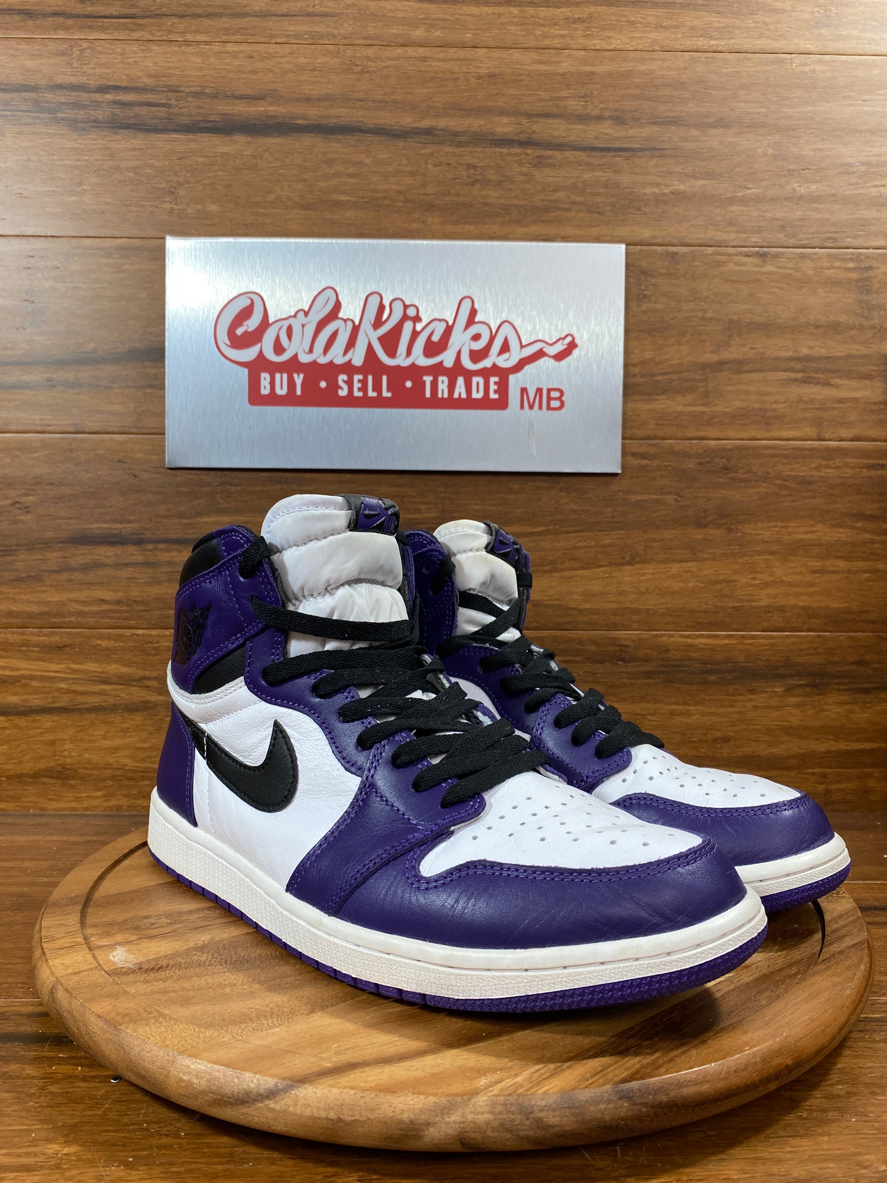 Jordan 1 Retro High Court Purple White