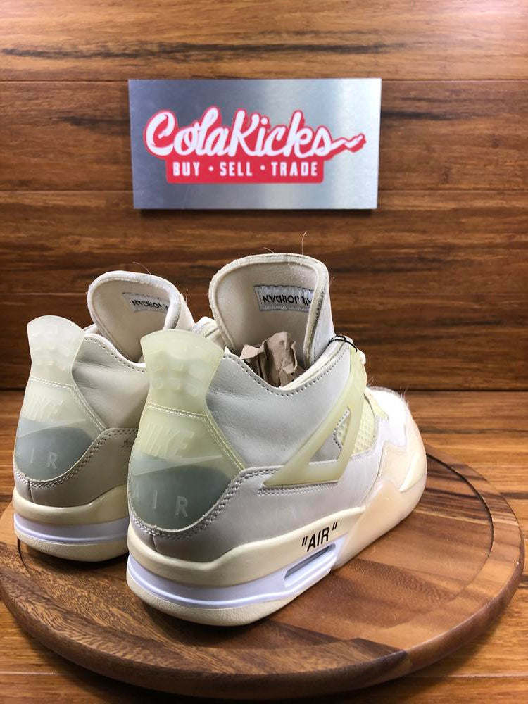 Jordan 4 Retro Off-White Sail (W)