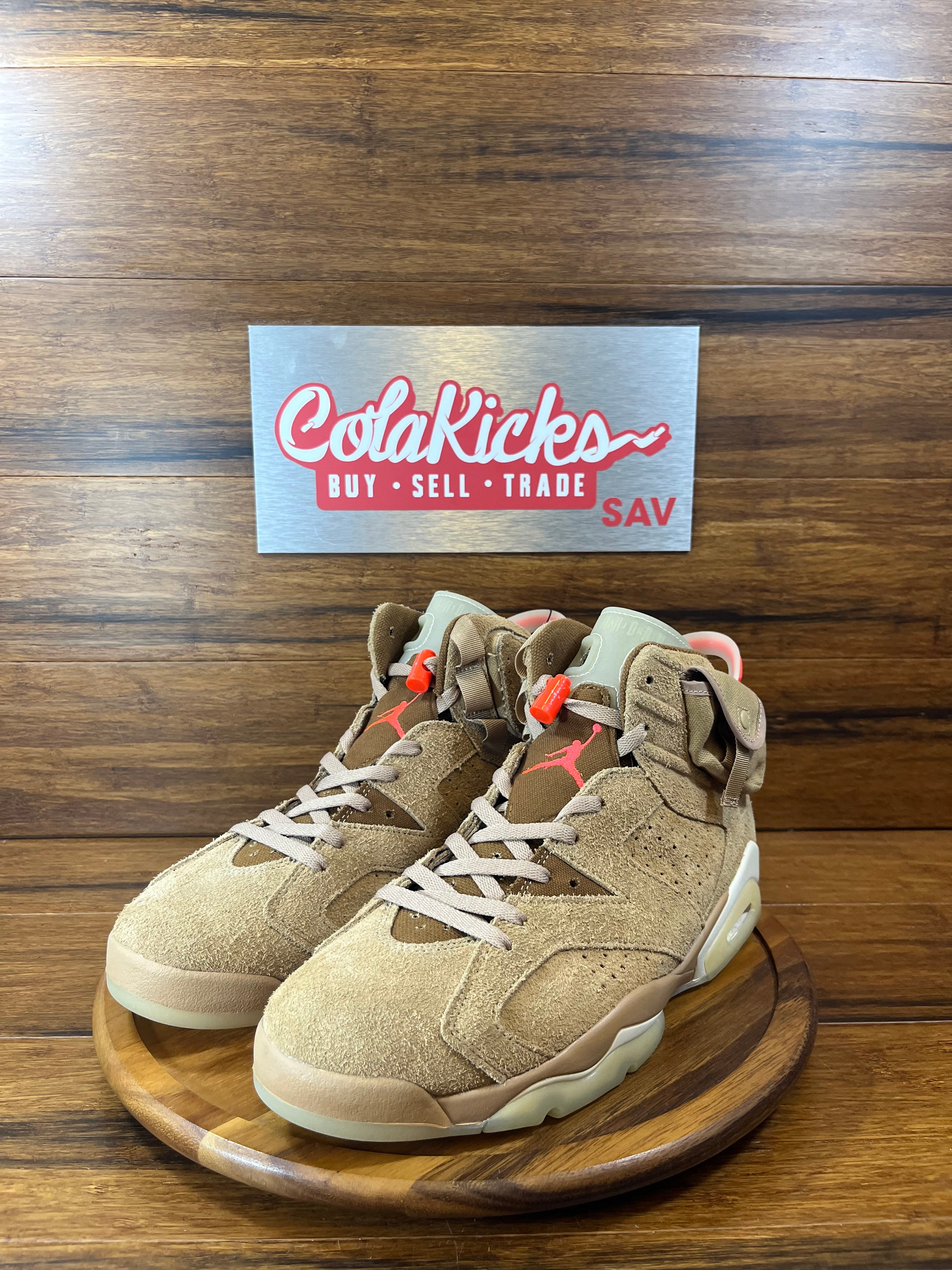Jordan 6 Retro Travis Scott British Khaki