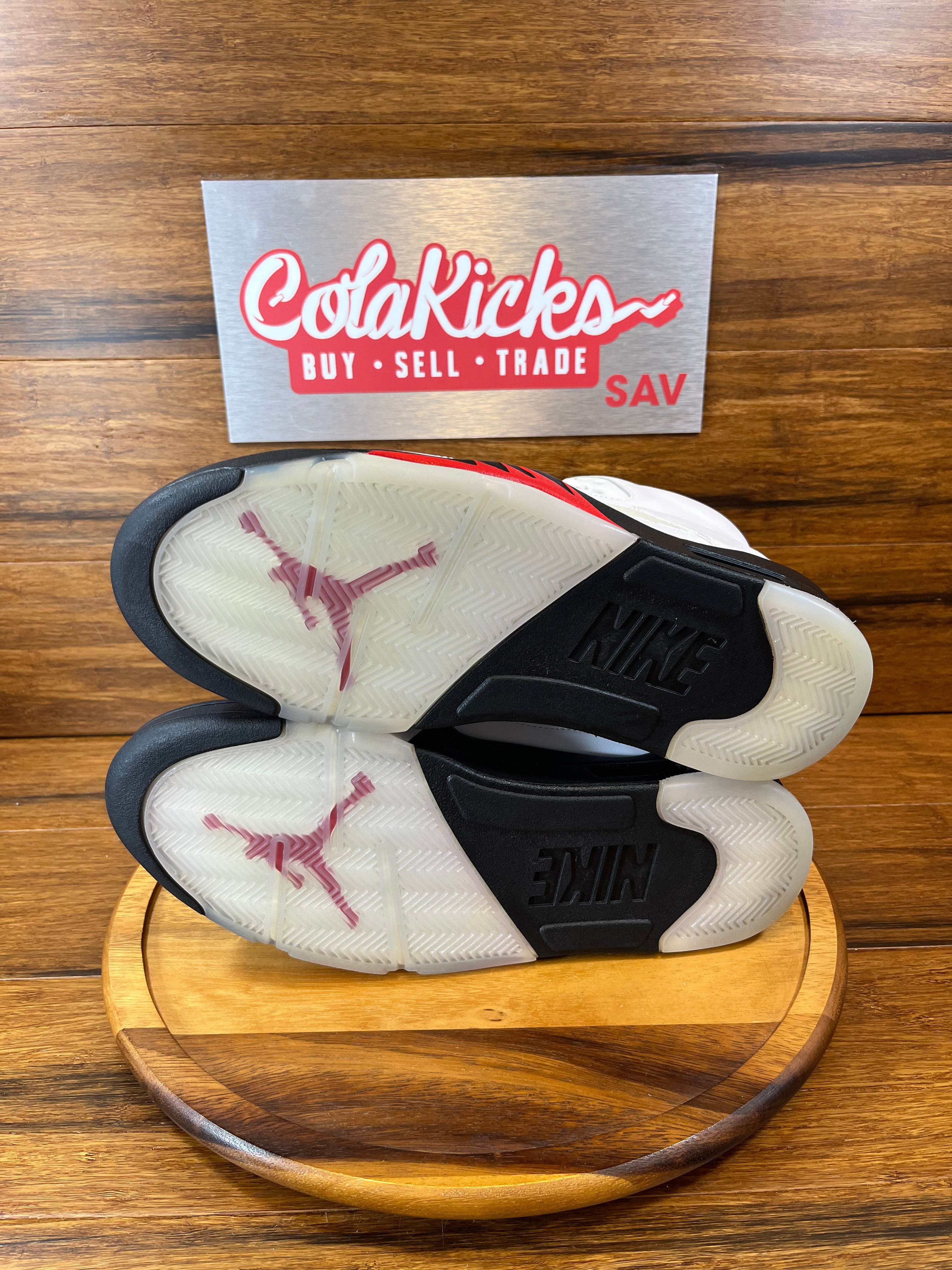 Jordan 5 Retro Fire Red Silver Tongue (2020)