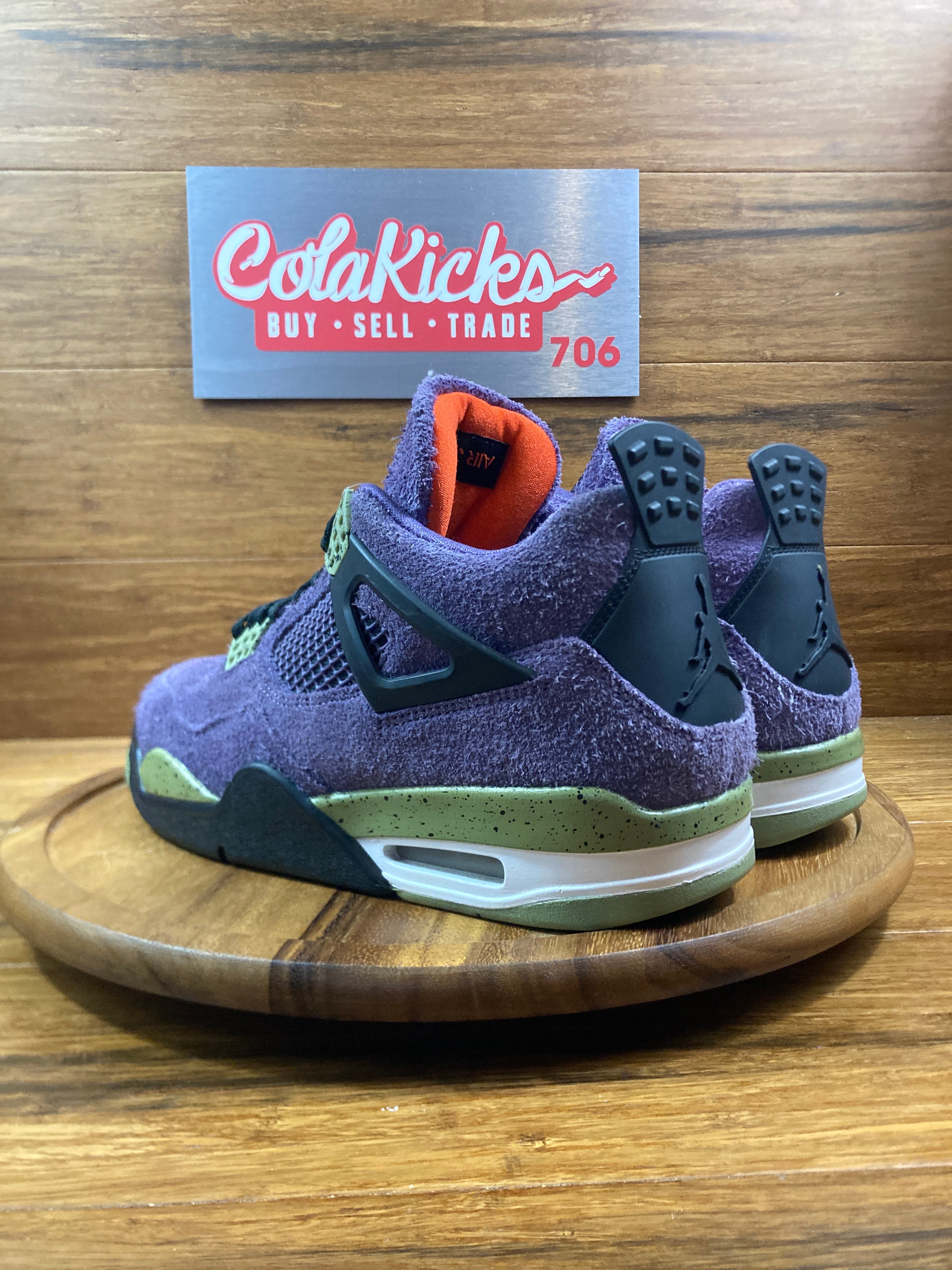 Jordan 4 Retro Canyon Purple (Women's)