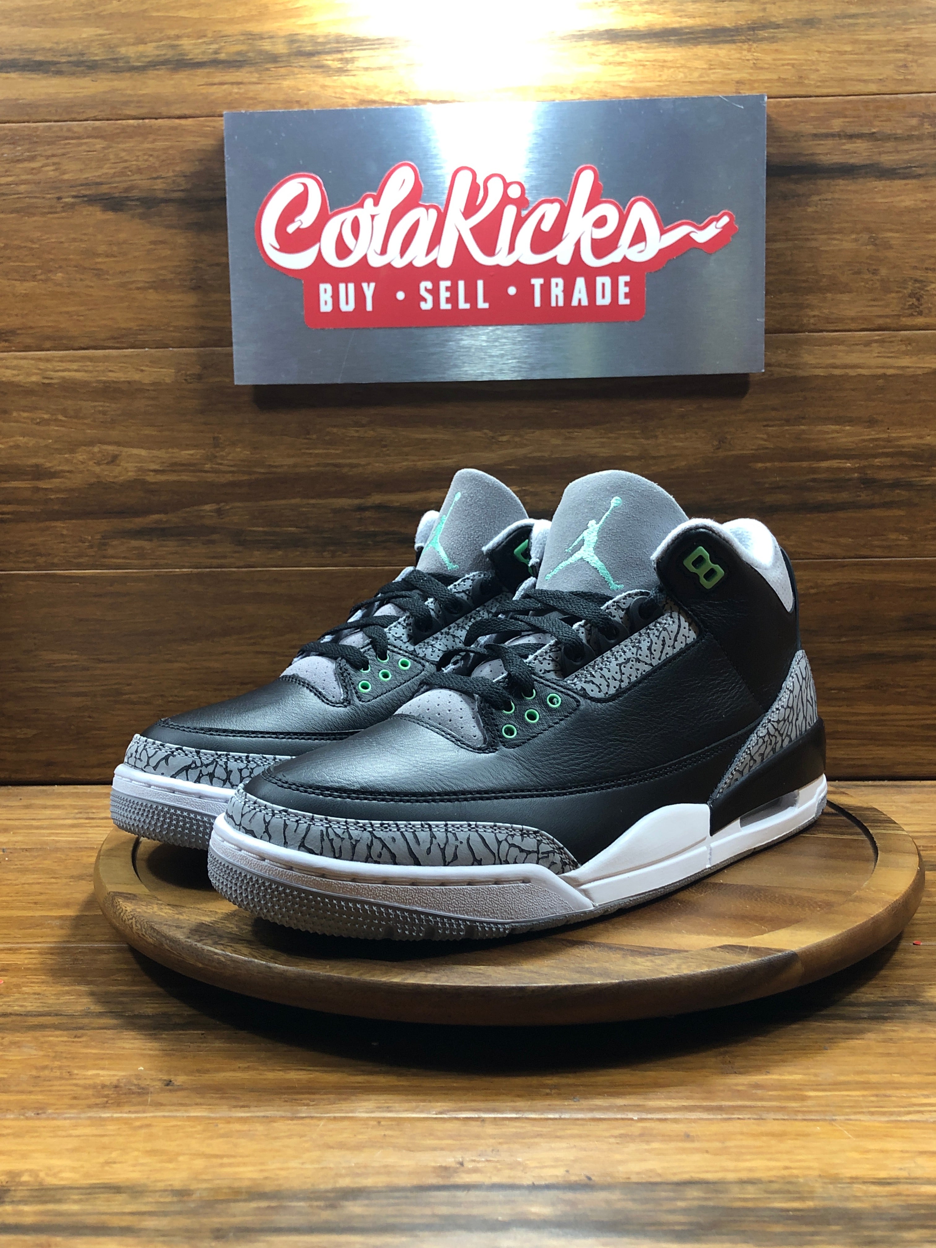 Jordan 3 Retro Green Glow