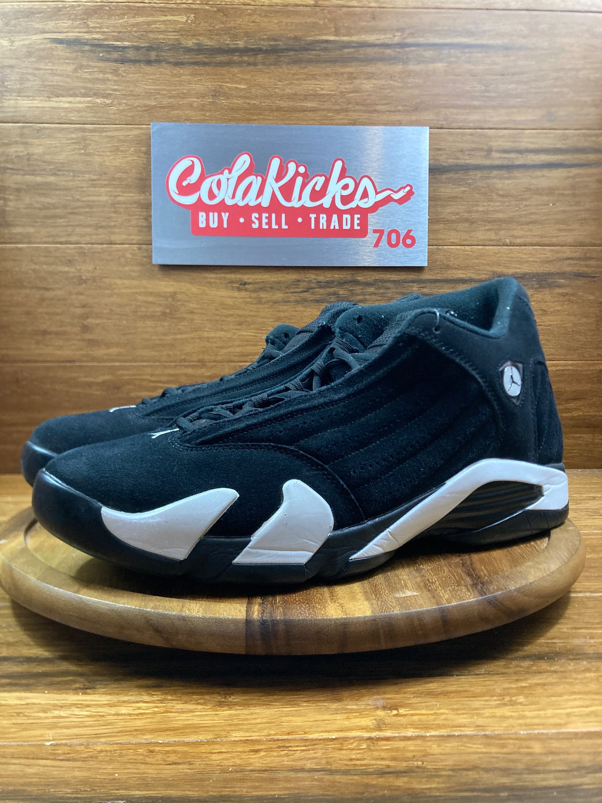 Jordan 14 Retro Black White