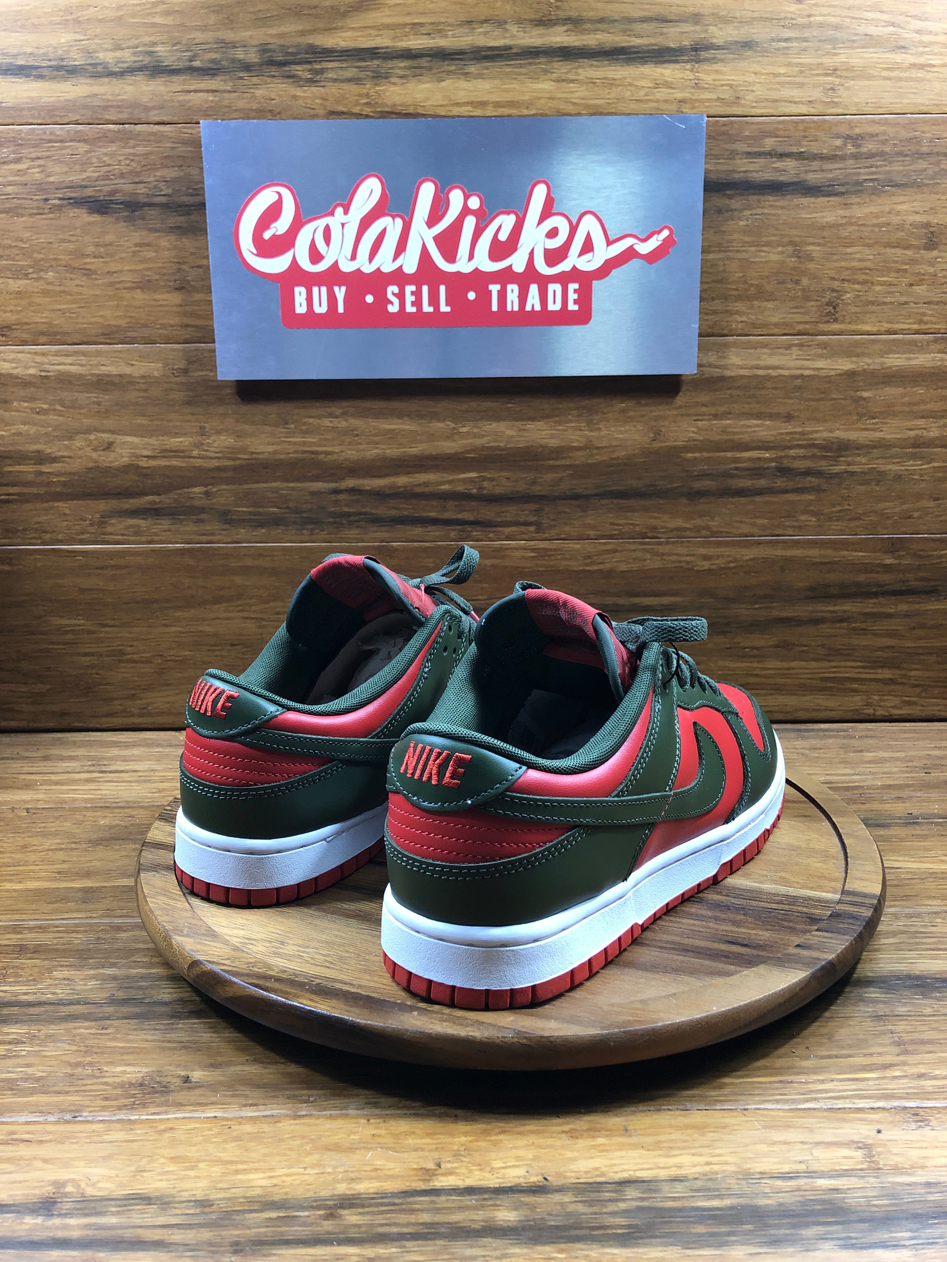 Nike Dunk Low Mystic Red Cargo Khaki