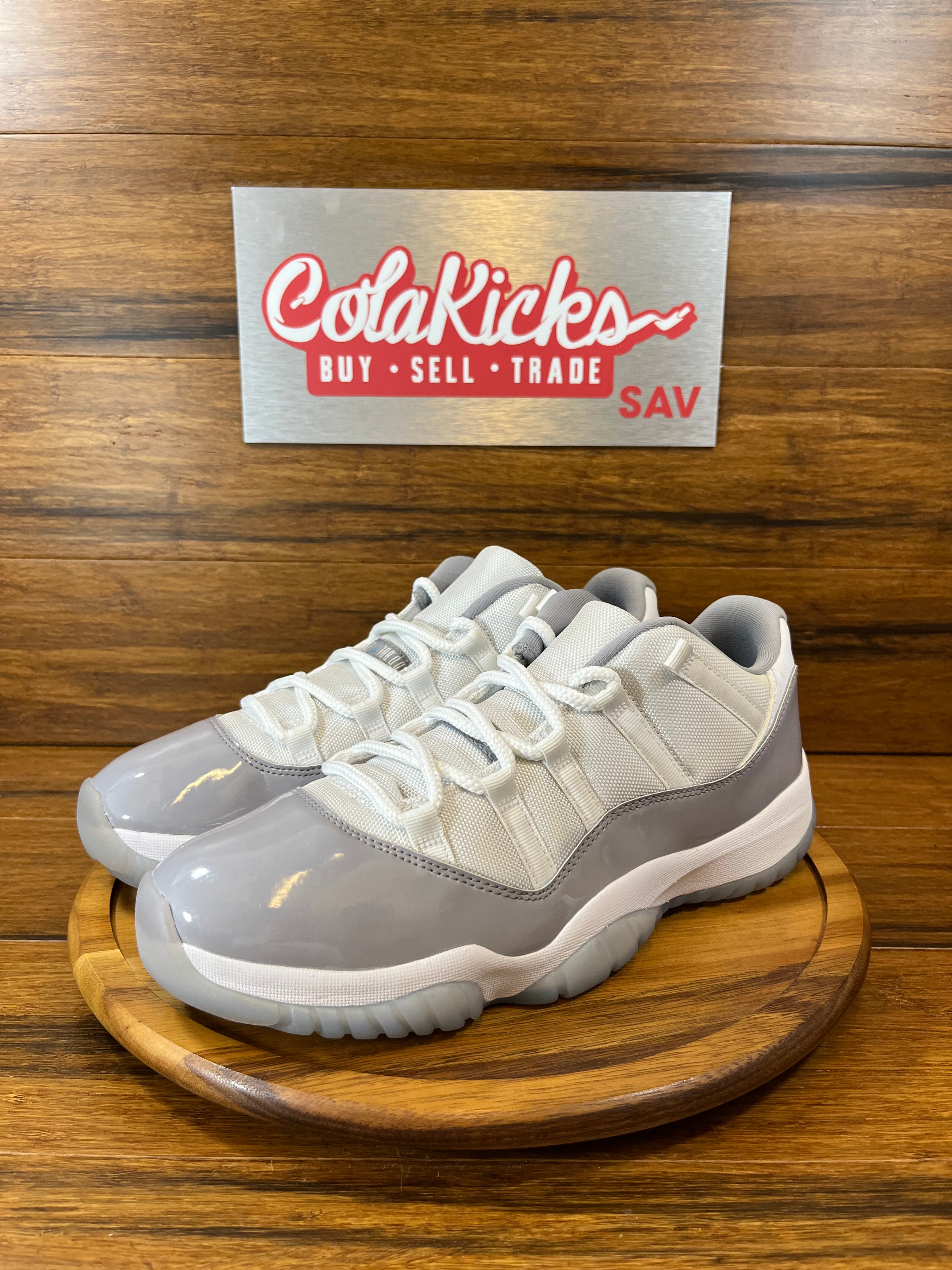 Jordan 11 Retro Low Cement Grey