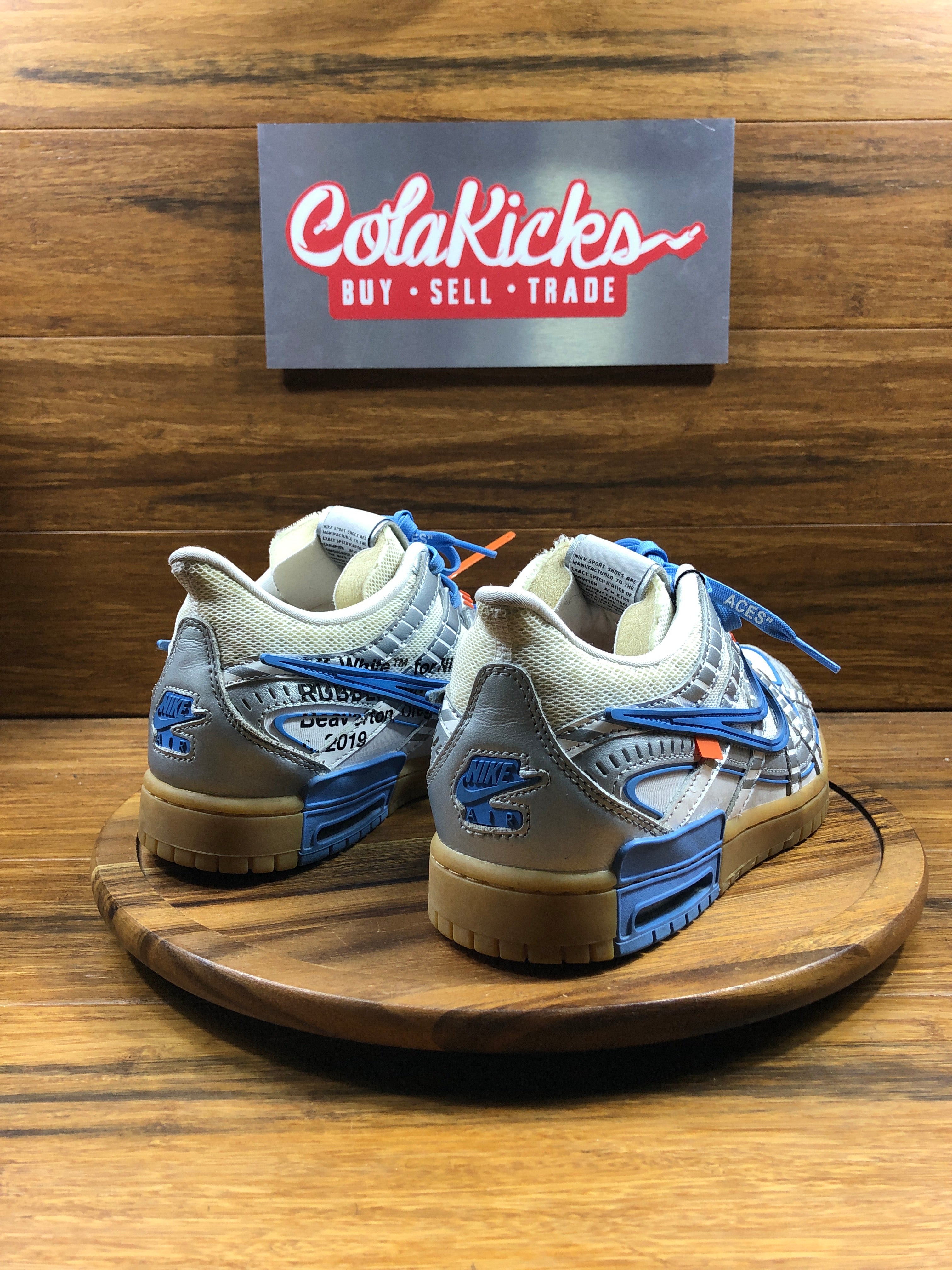 Nike Air Rubber Dunk Off-White UNC