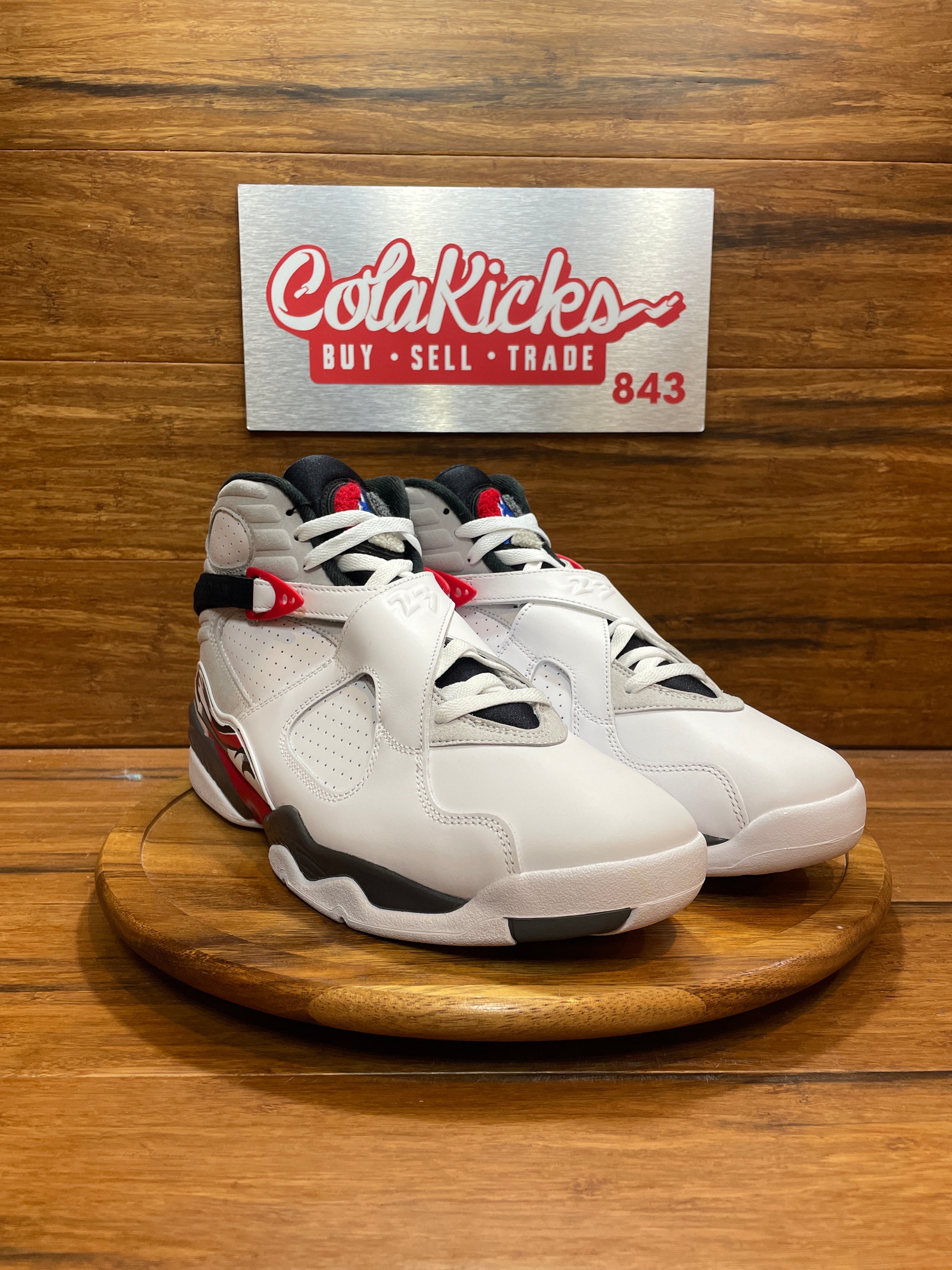 Jordan 8 Retro White True Red (2025)