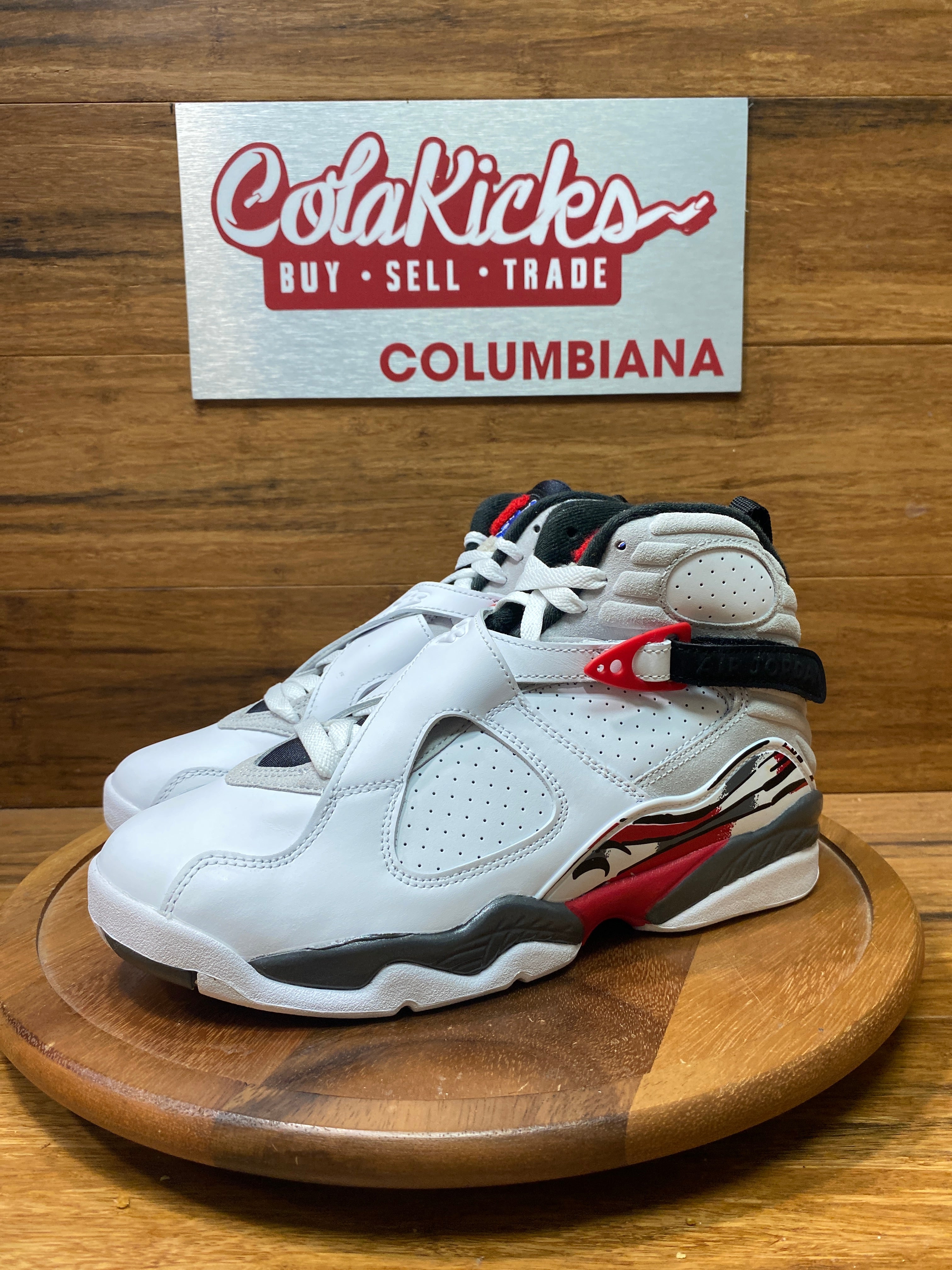 Jordan 8 Retro White True Red (2025) (GS)