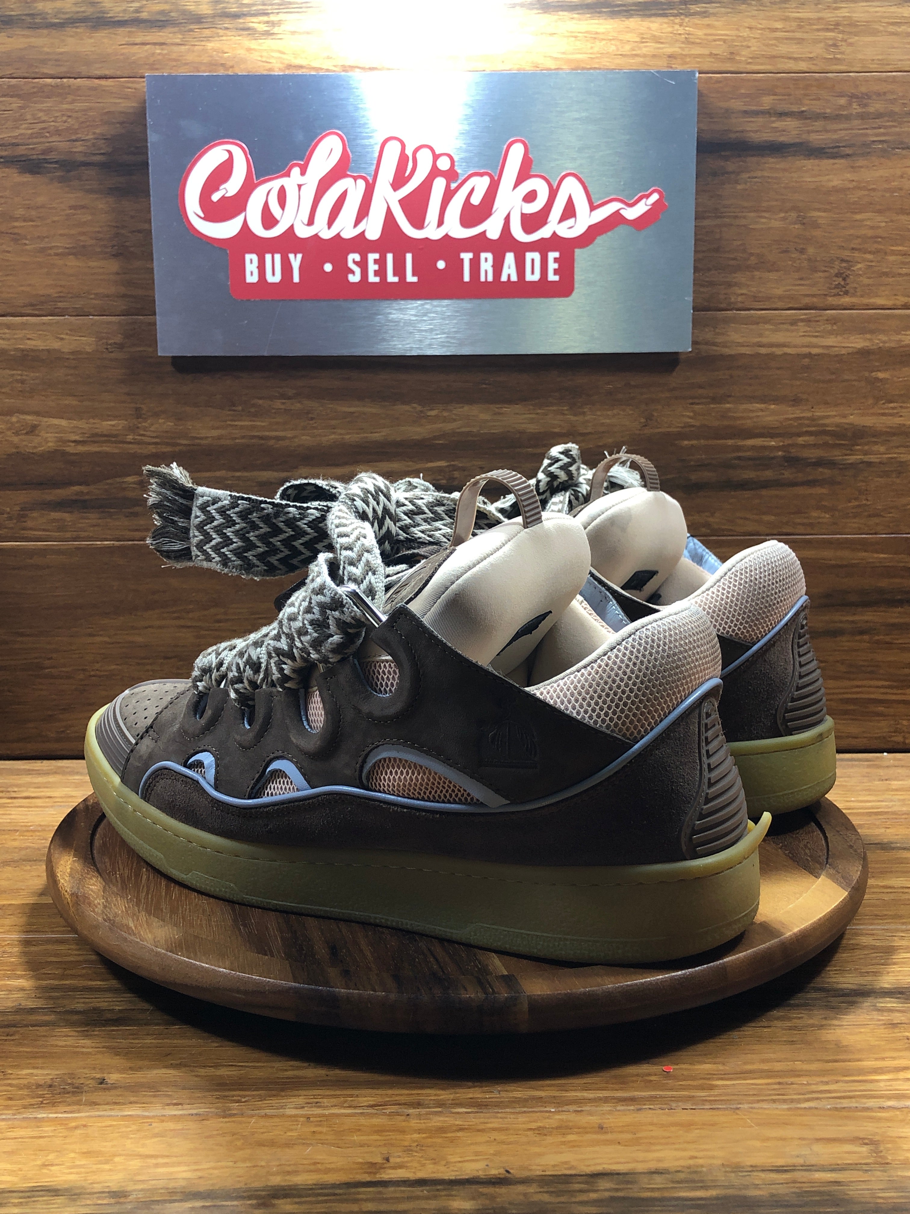 Lanvin Curb 'Brown Blue'