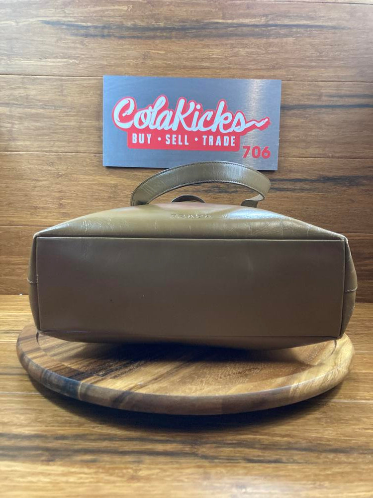 Prada small tan bag