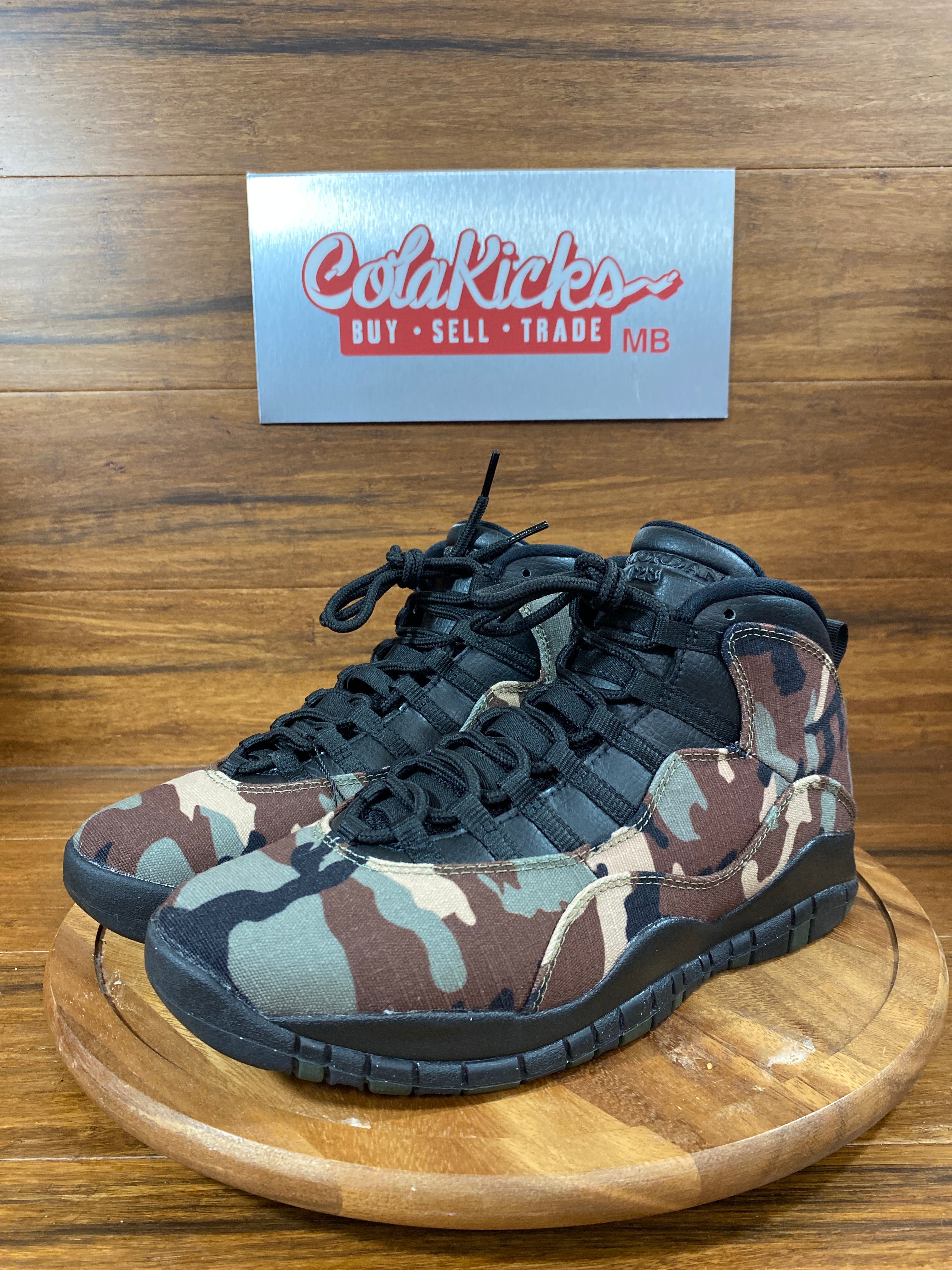 Jordan 10 Retro Woodland Camo