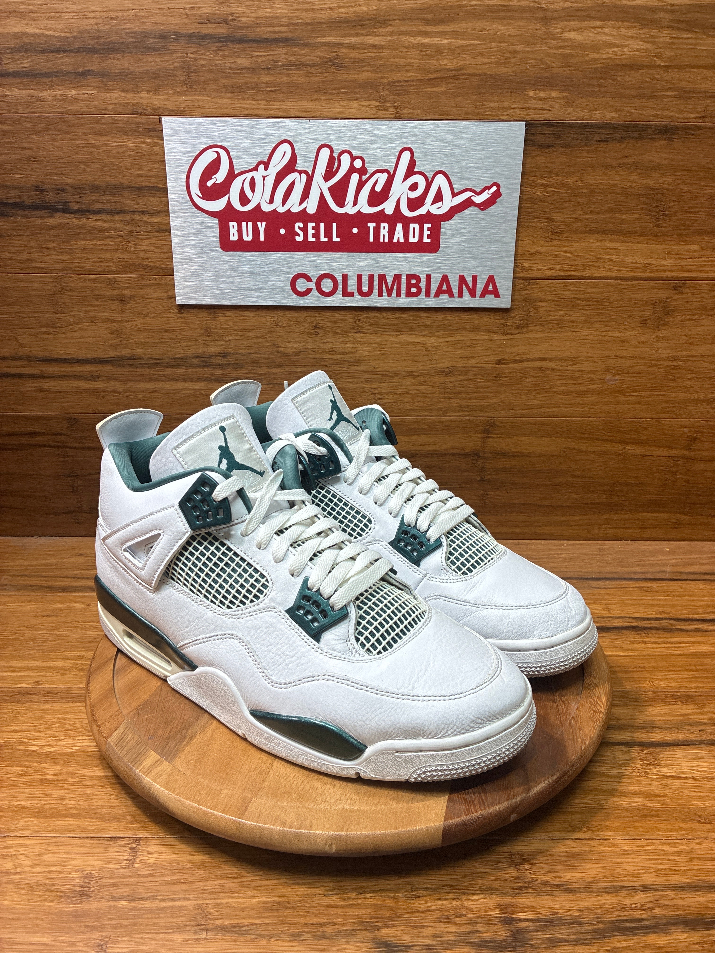 Jordan 4 Retro Oxidized Green