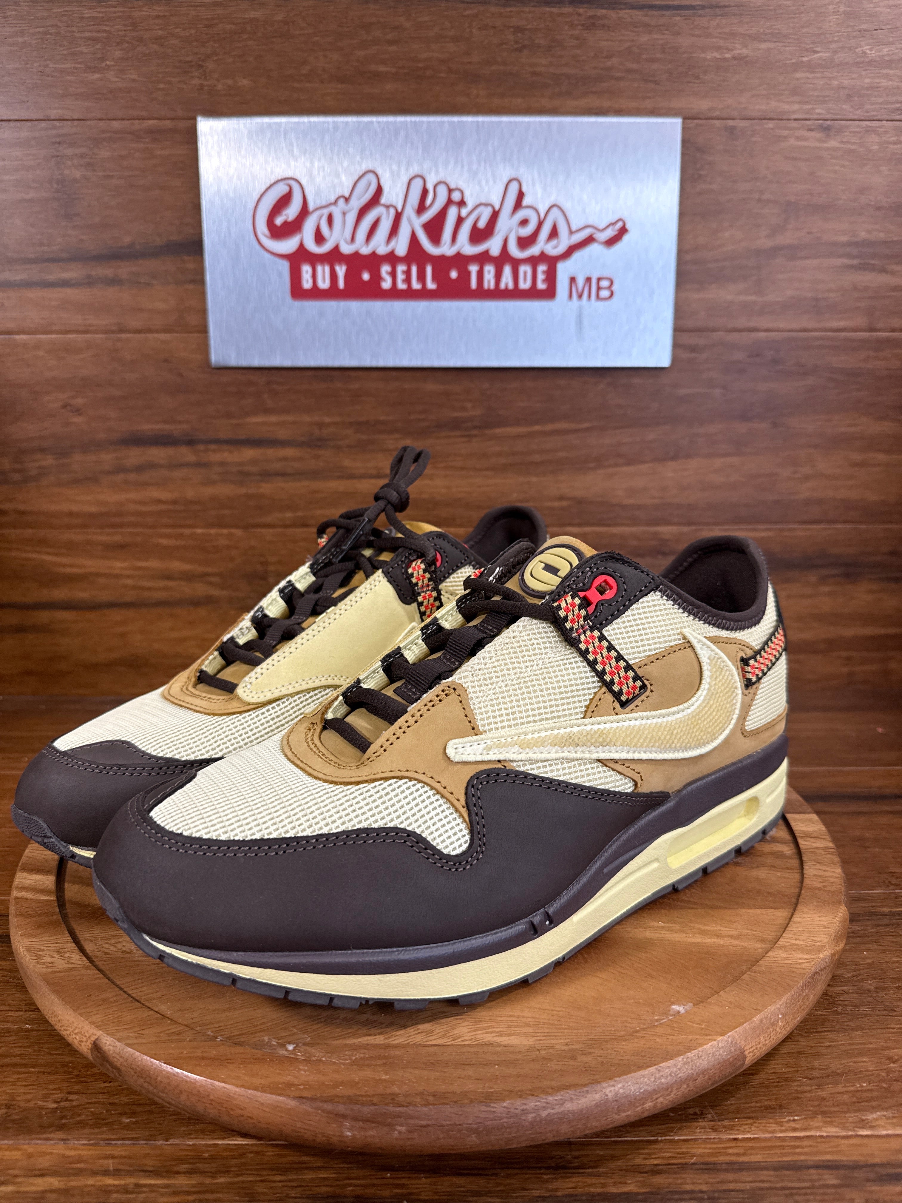 Nike Air Max 1 Travis Scott Cactus Jack Baroque Brown