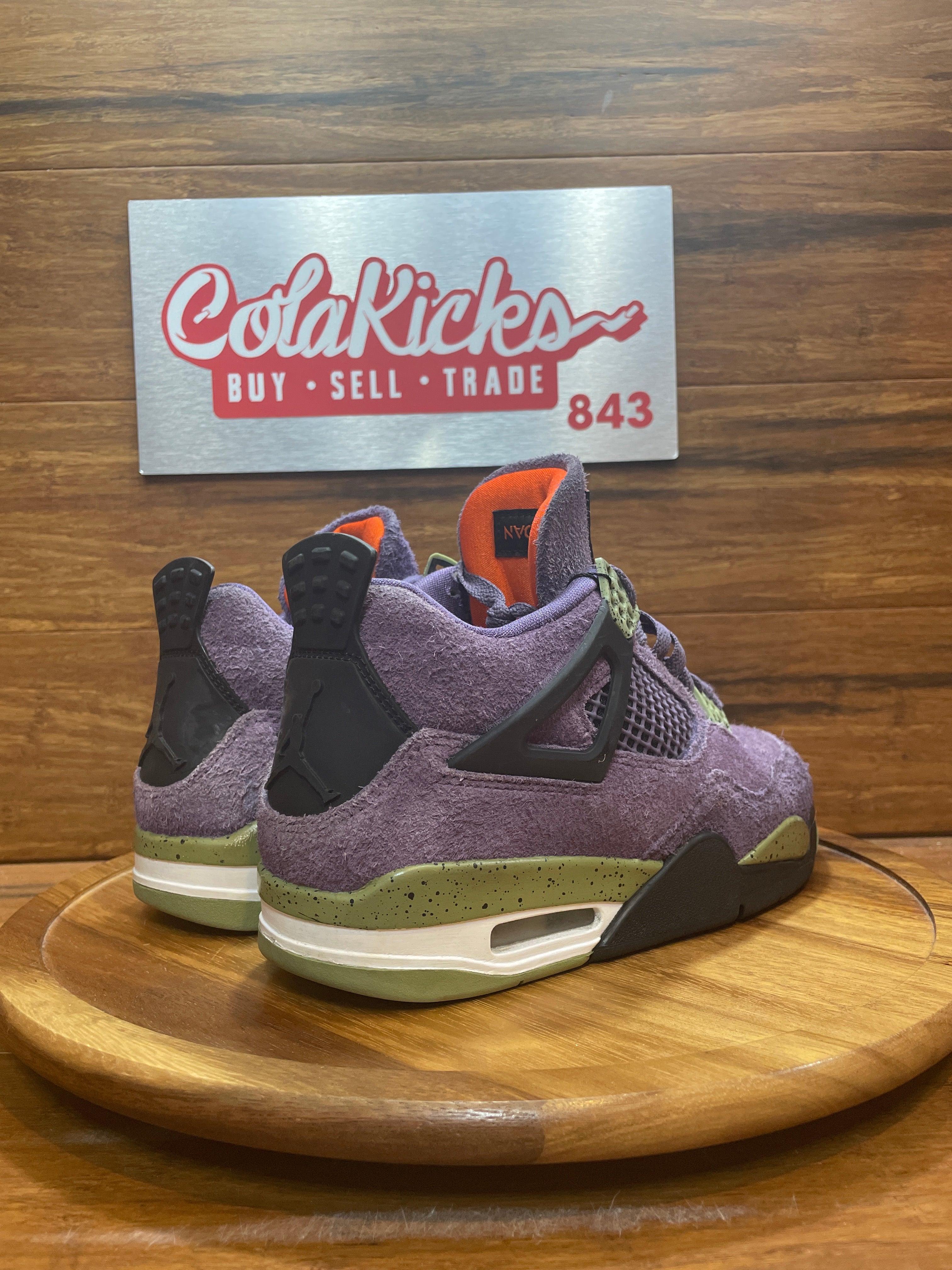 Jordan 4 Retro Canyon Purple (Women's)