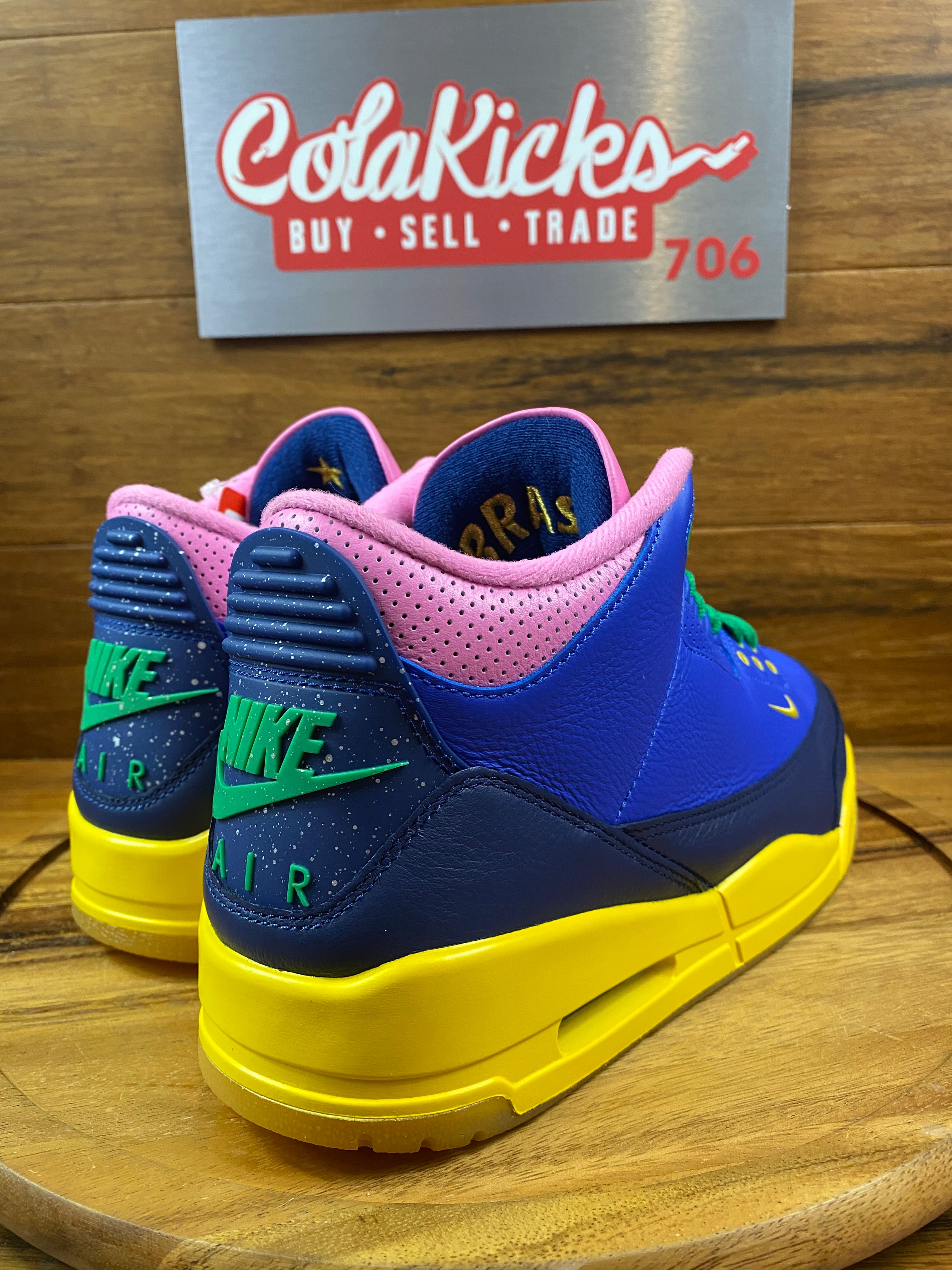 Jordan 3 Retro Brazil