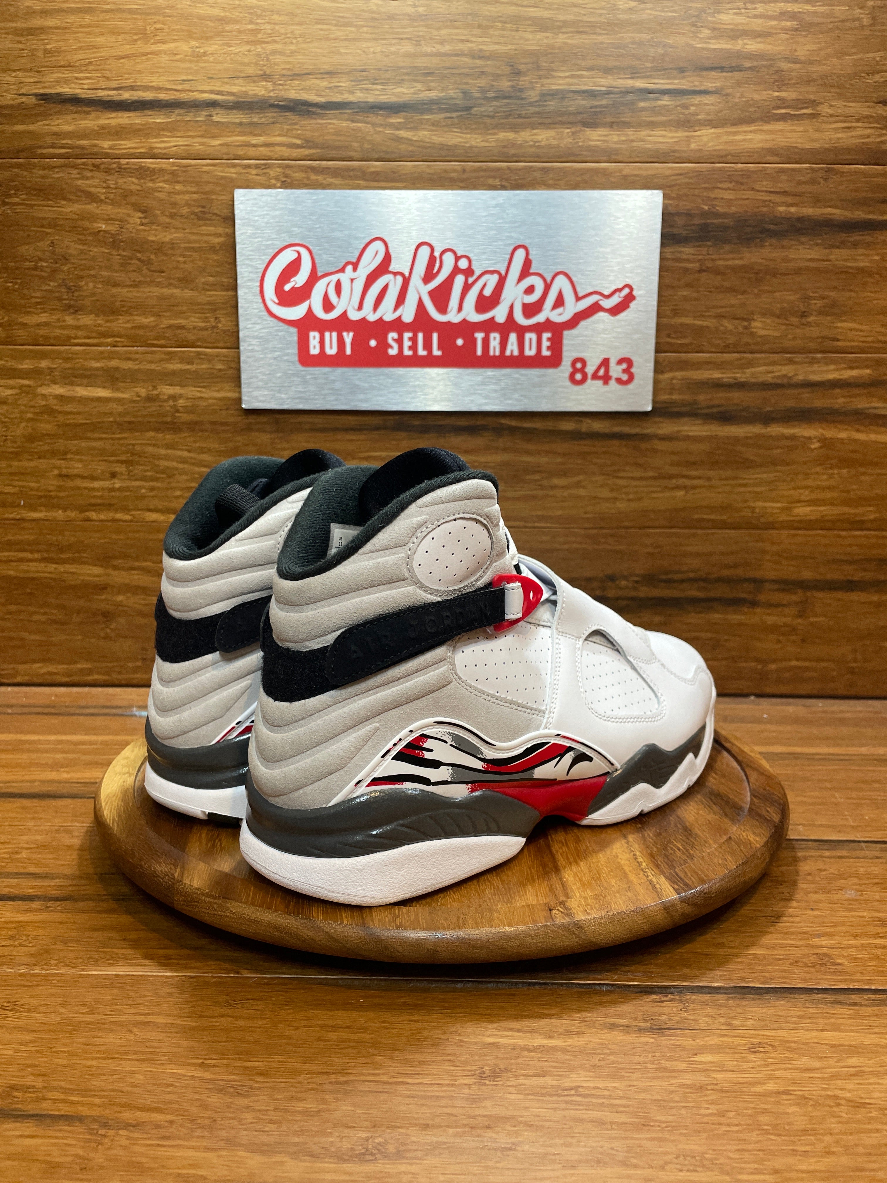 Jordan 8 Retro White True Red (2025)