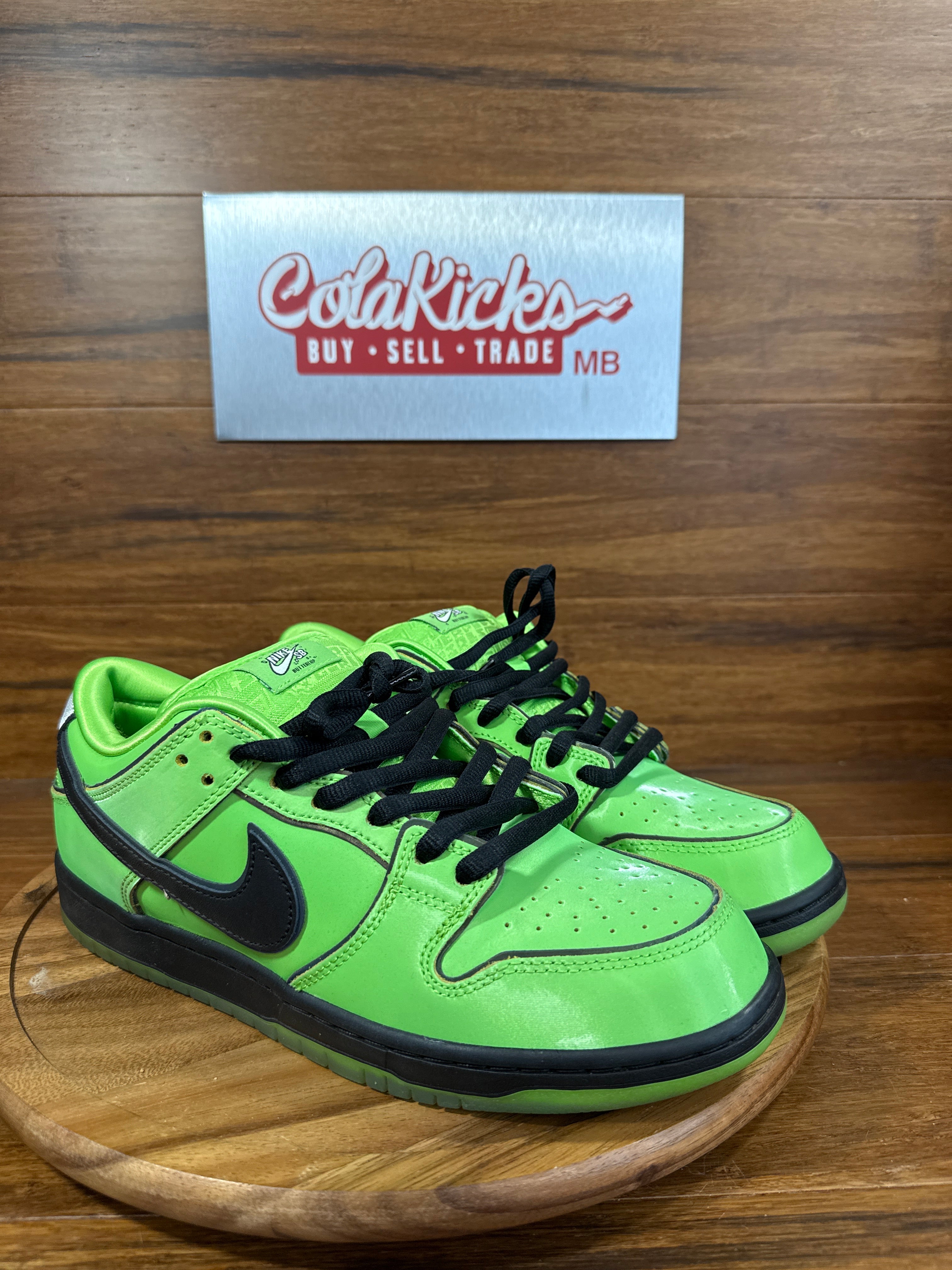Nike SB Dunk Low The Powerpuff Girls Buttercup