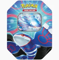 Pokemon TCG Azure Legends Kyogre ex promo tin wax set