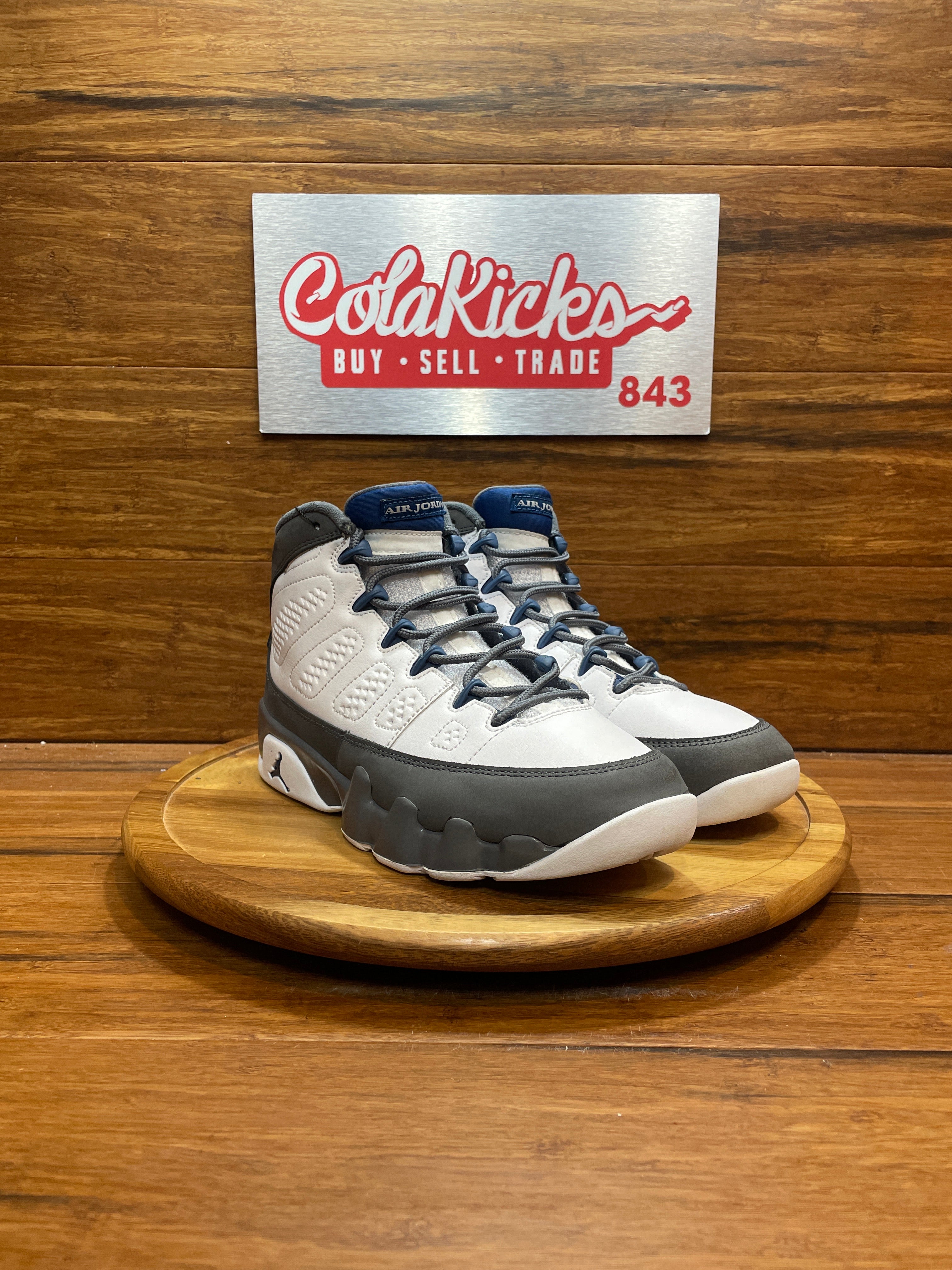 Jordan 9 Retro Flint Grey French Blue (2026) (GS)