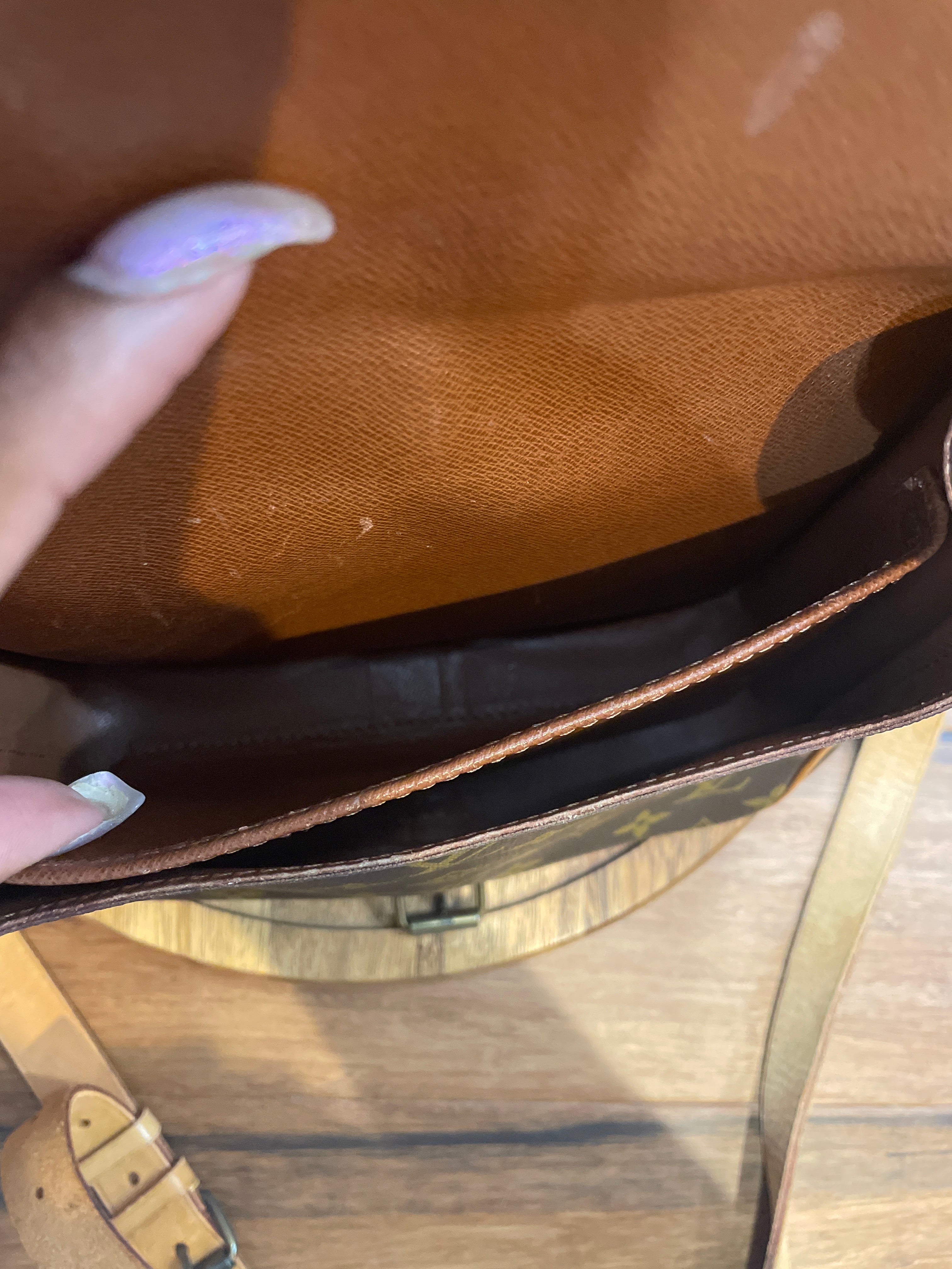 Louis Vuitton Monogram Cartouchiere Messenger Bag