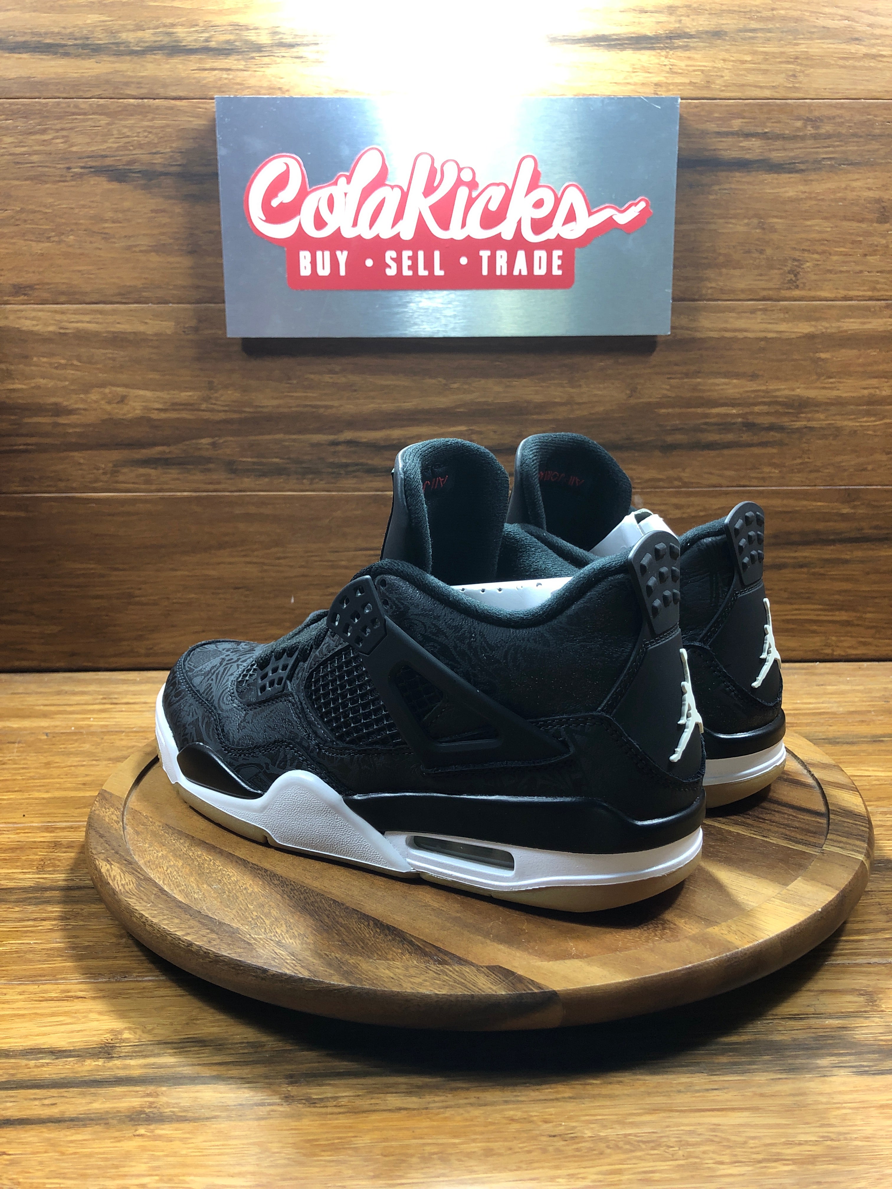 Jordan 4 Retro Laser Black Gum
