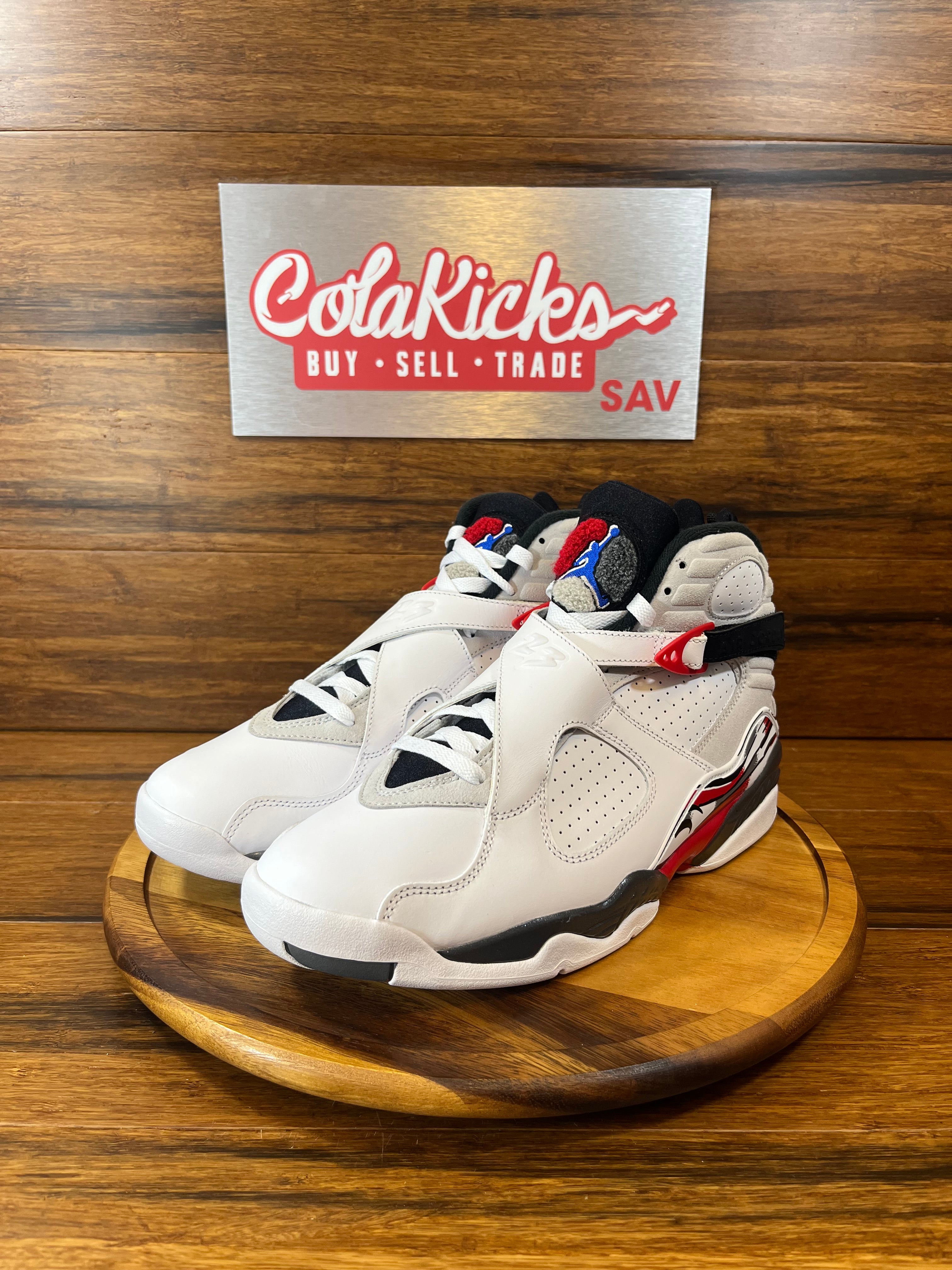 Jordan 8 Retro White True Red (2025)