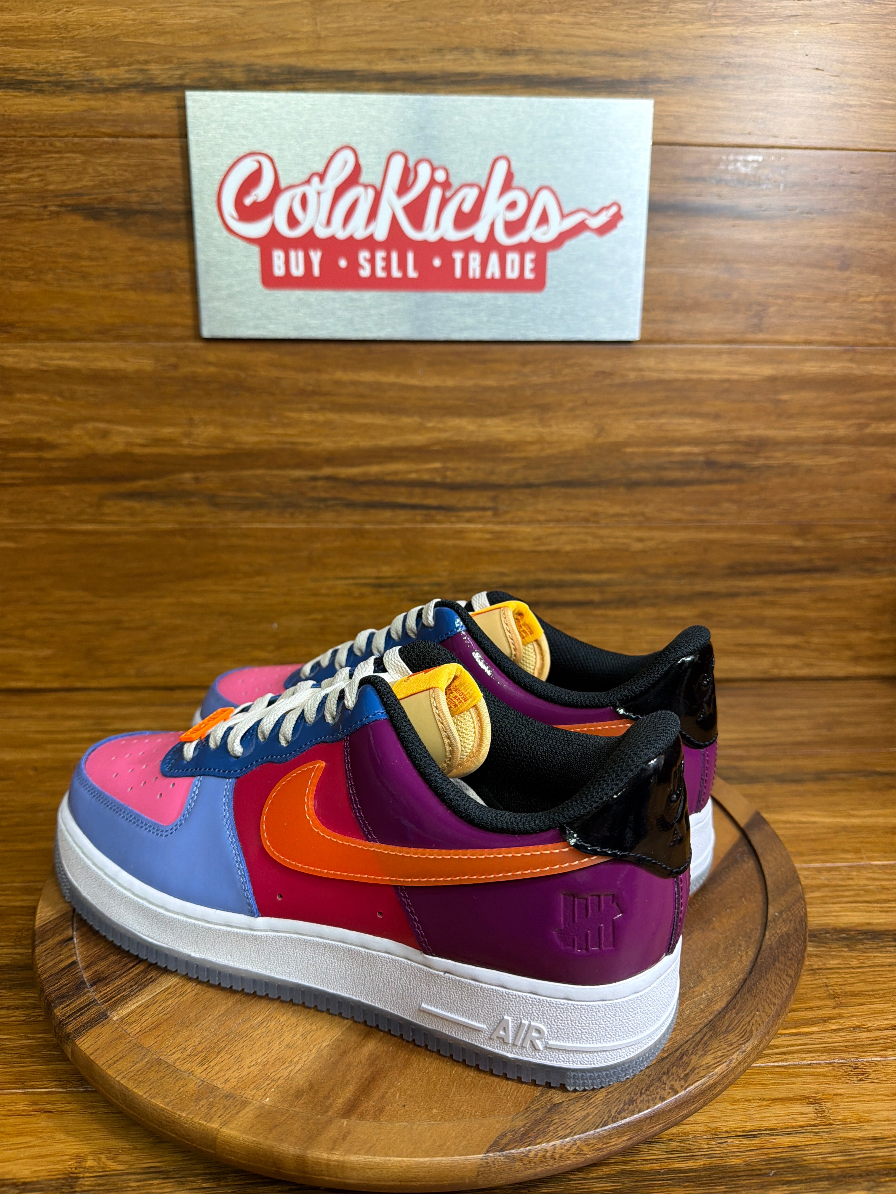 Nike Air Force 1 Low SP Undefeated Multi-Patent Total Orange
