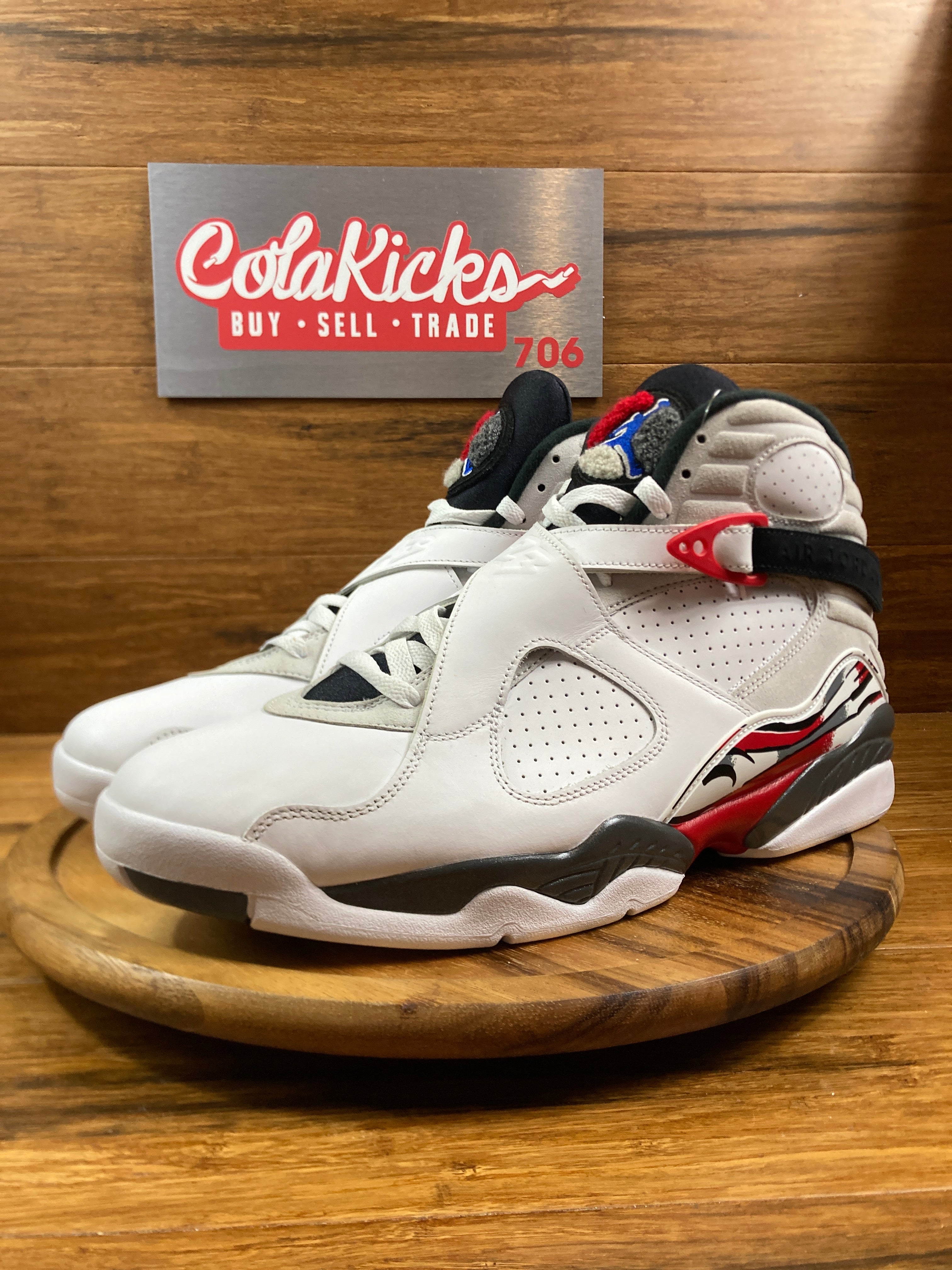 Jordan 8 Retro White True Red (2025)