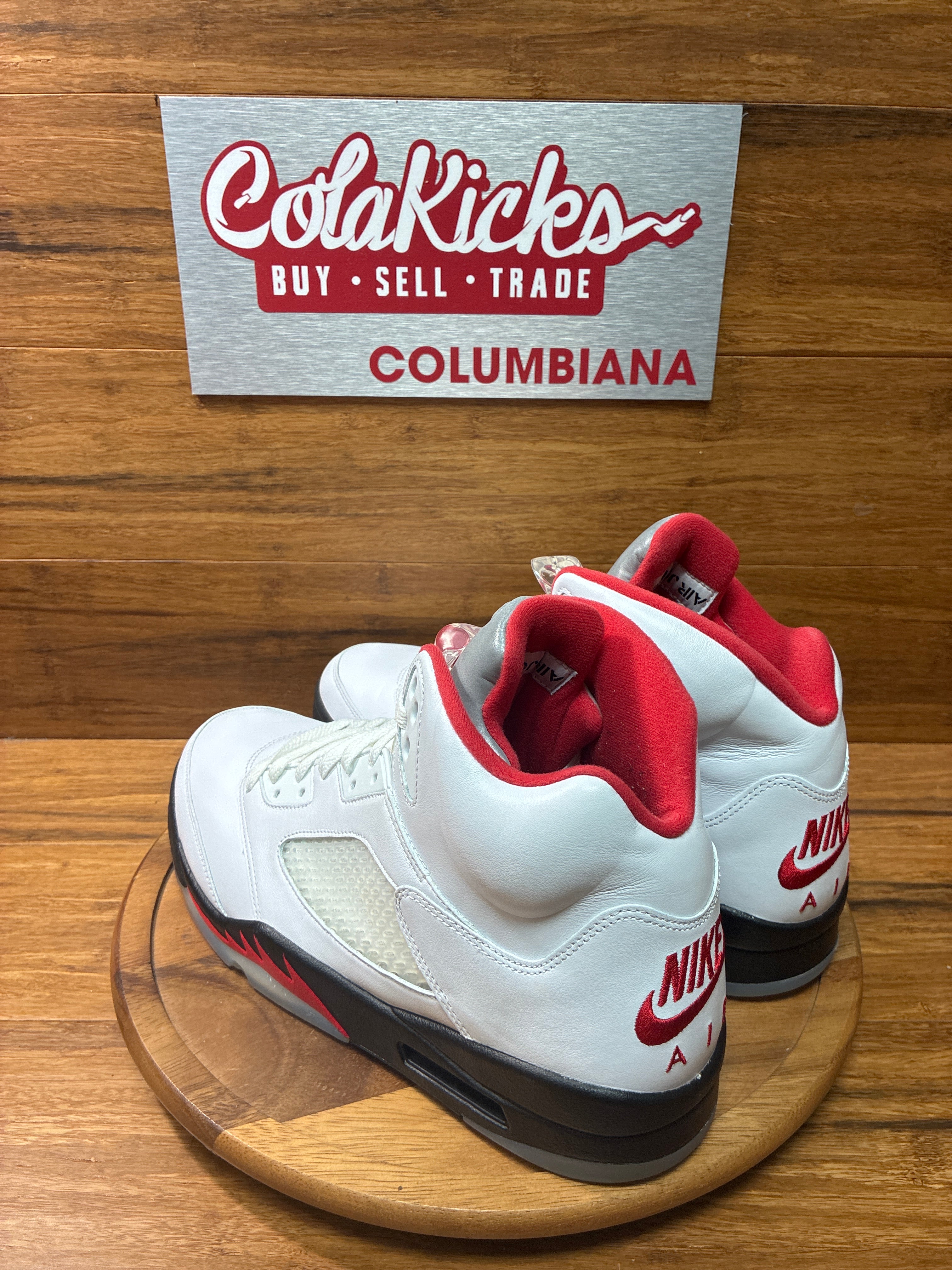 Jordan 5 Retro Fire Red Silver Tongue (2020)