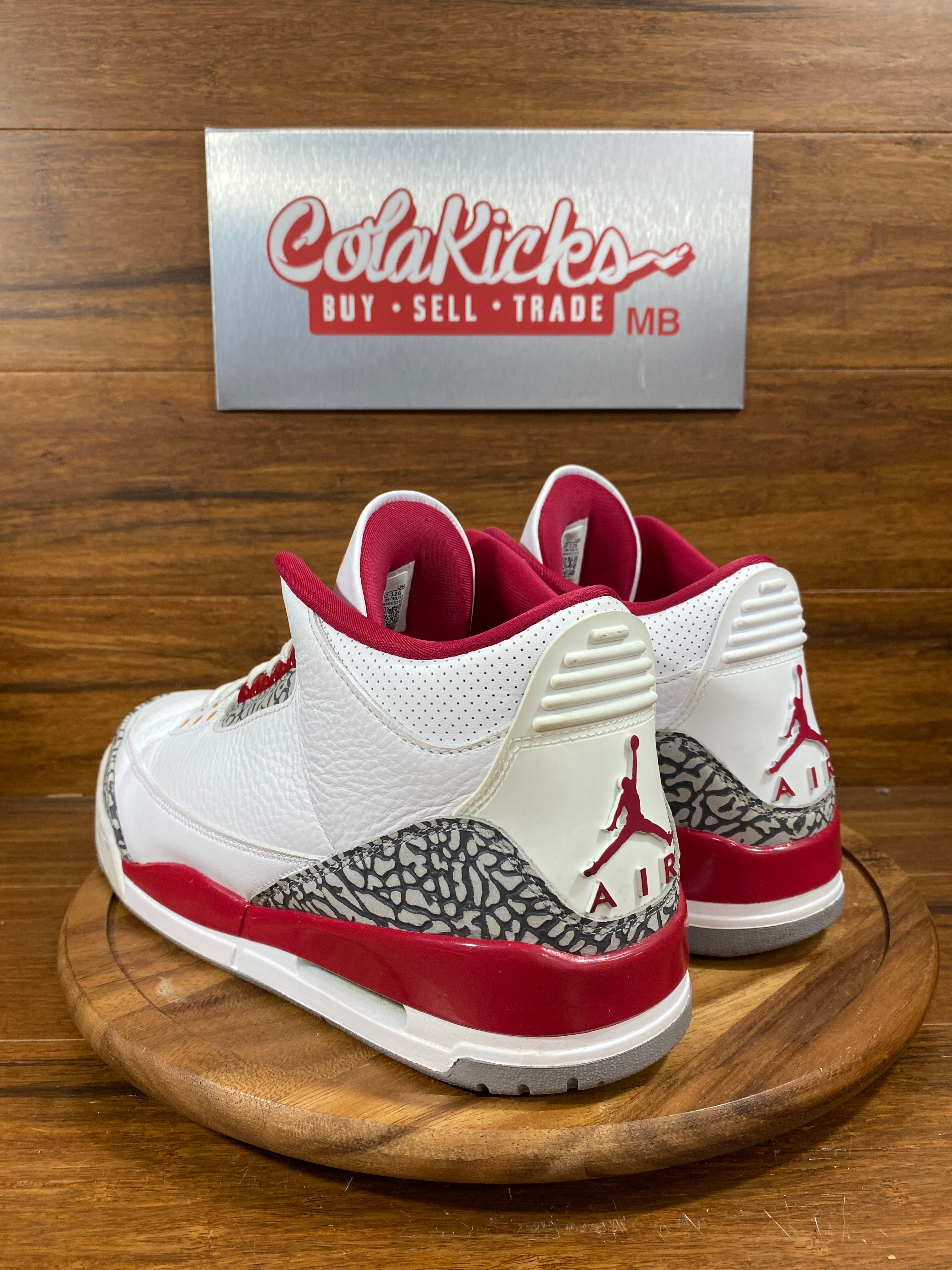 Jordan 3 Retro Cardinal Red