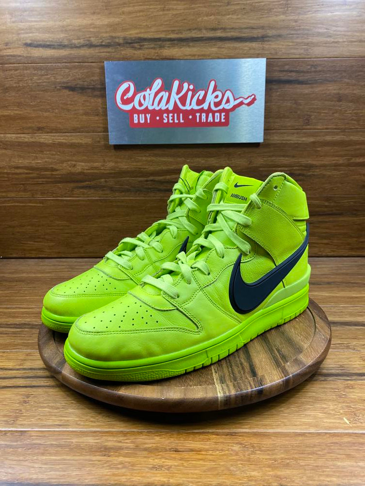 Nike Dunk High AMBUSH Flash Lime