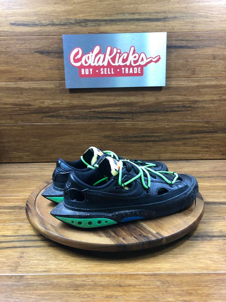 Nike Blazer Low Off-White Black Electro Green