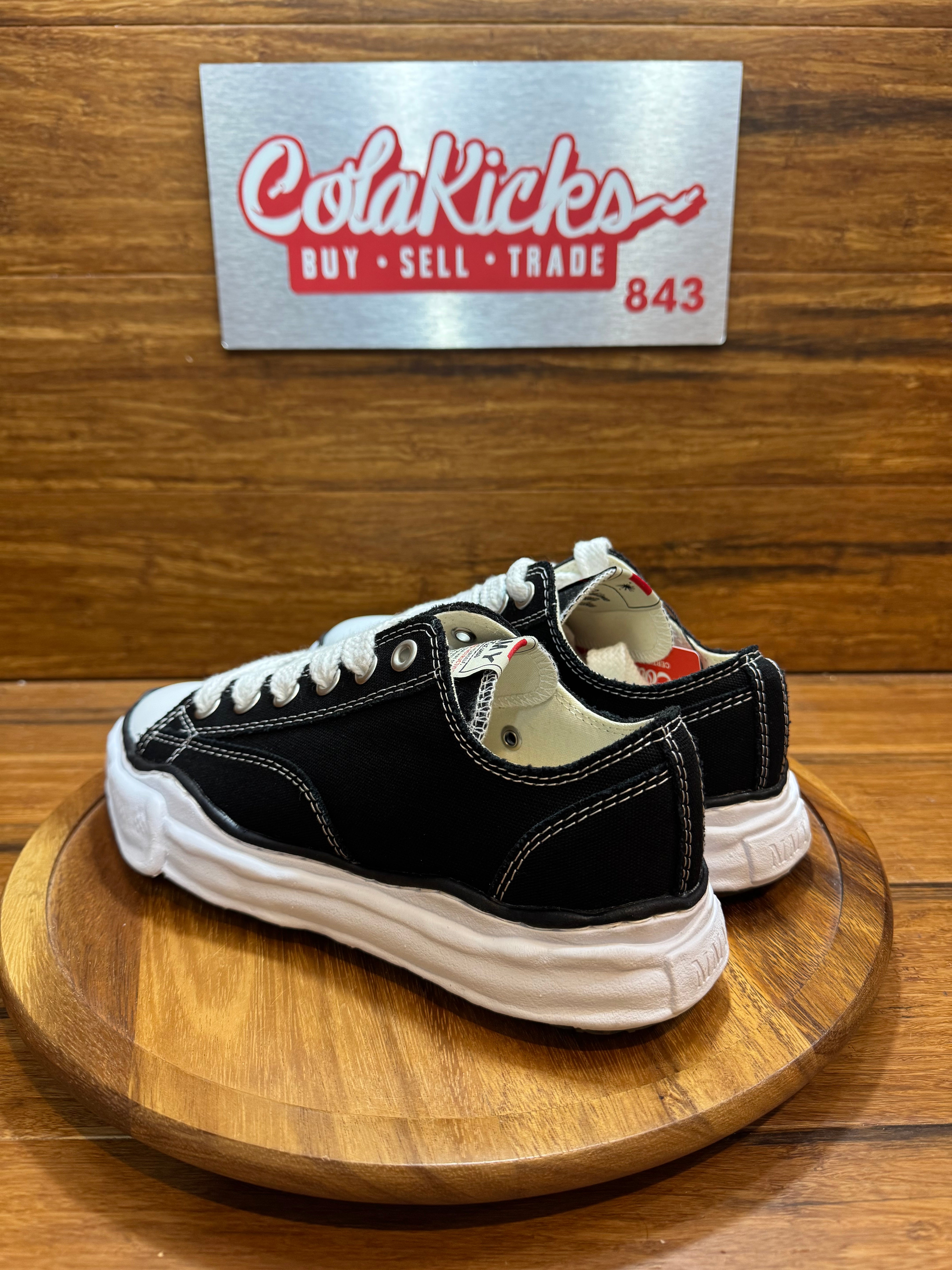 Maison Mihara Yasuhiro Peterson OG Sole Canvas Low Black