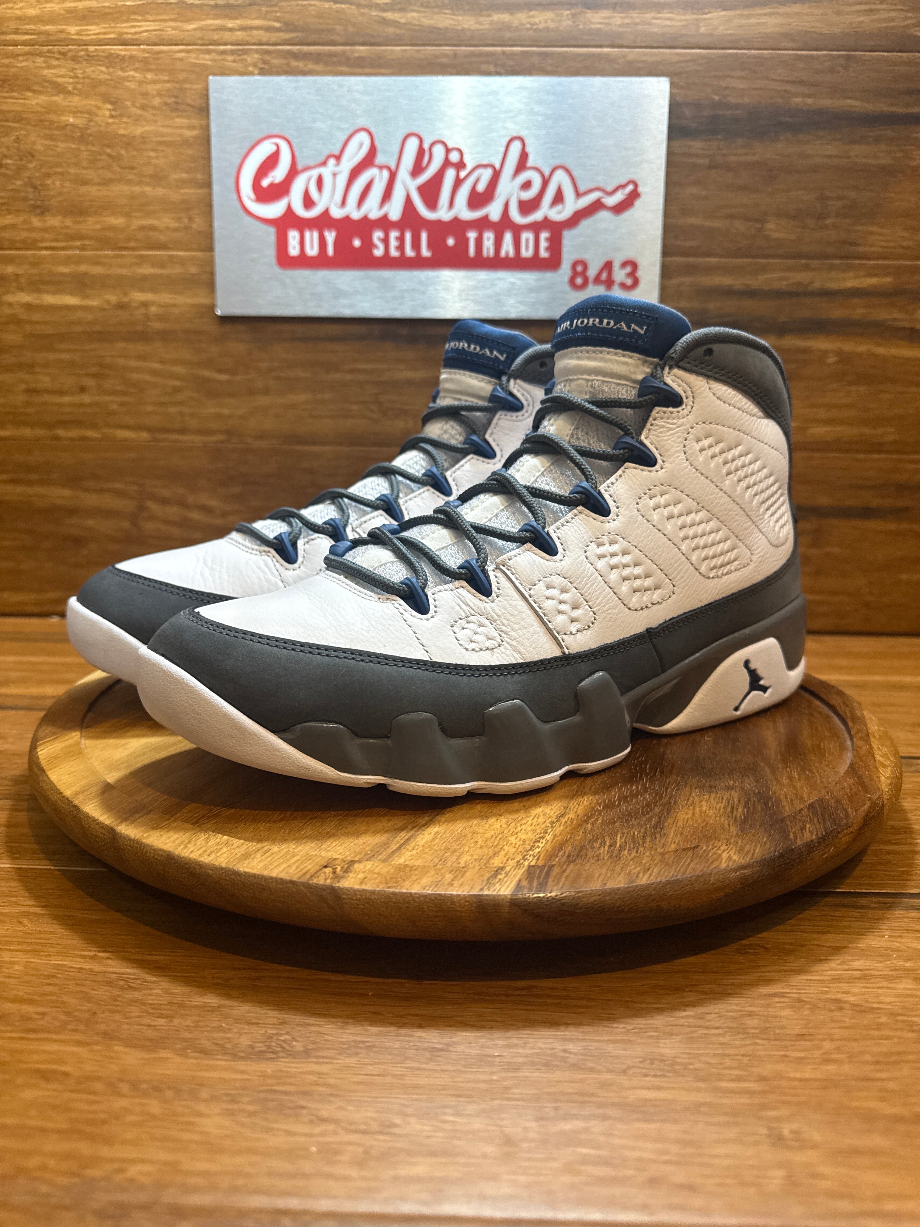 Jordan 9 Retro Flint Grey French Blue (2026)