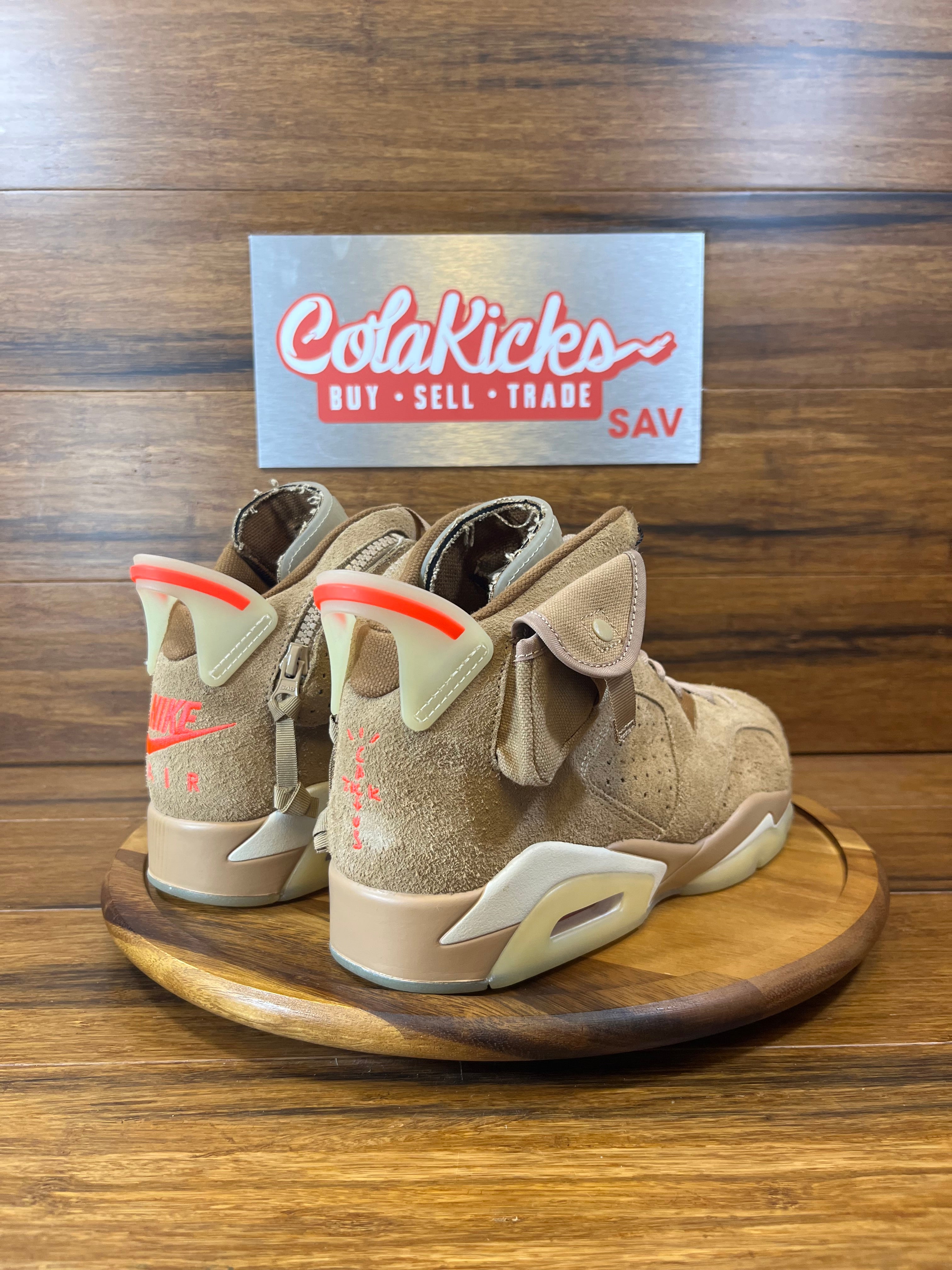 Jordan 6 Retro Travis Scott British Khaki