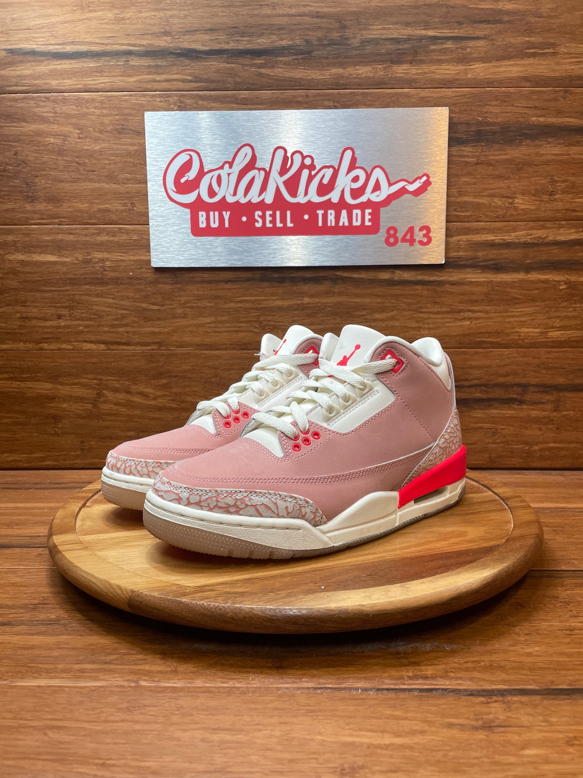 Jordan 3 Retro Rust Pink (Women's)