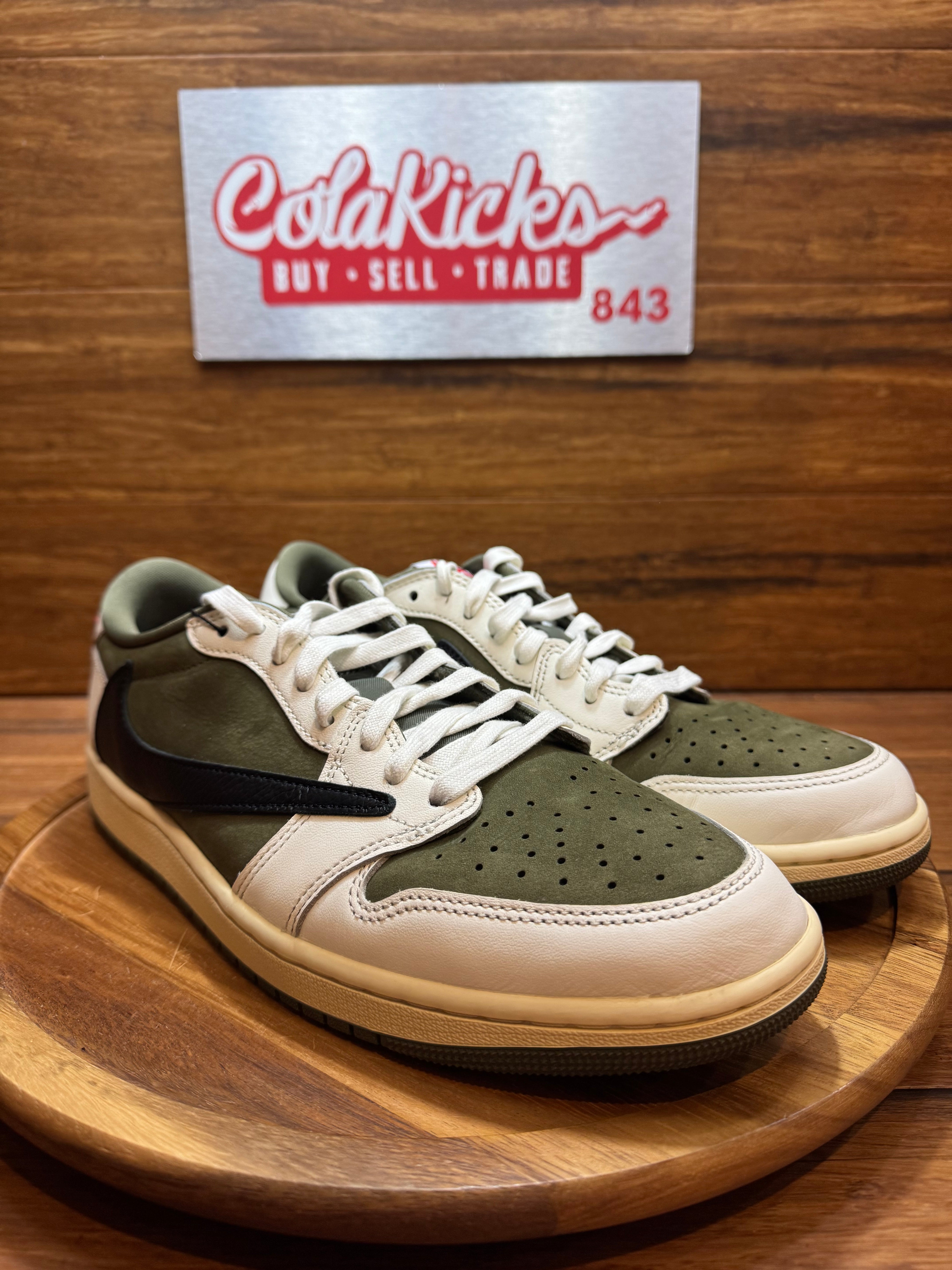 Jordan 1 Retro Low OG SP Travis Scott Medium Olive