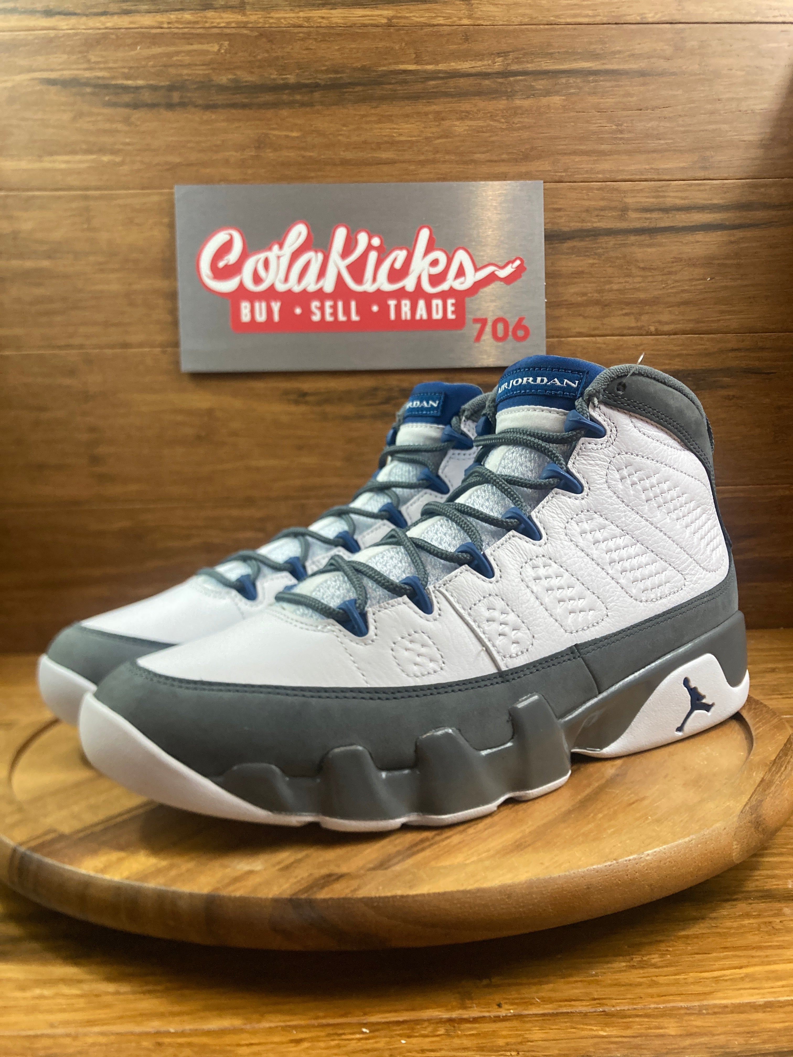 Jordan 9 Retro Flint Grey French Blue (2026)